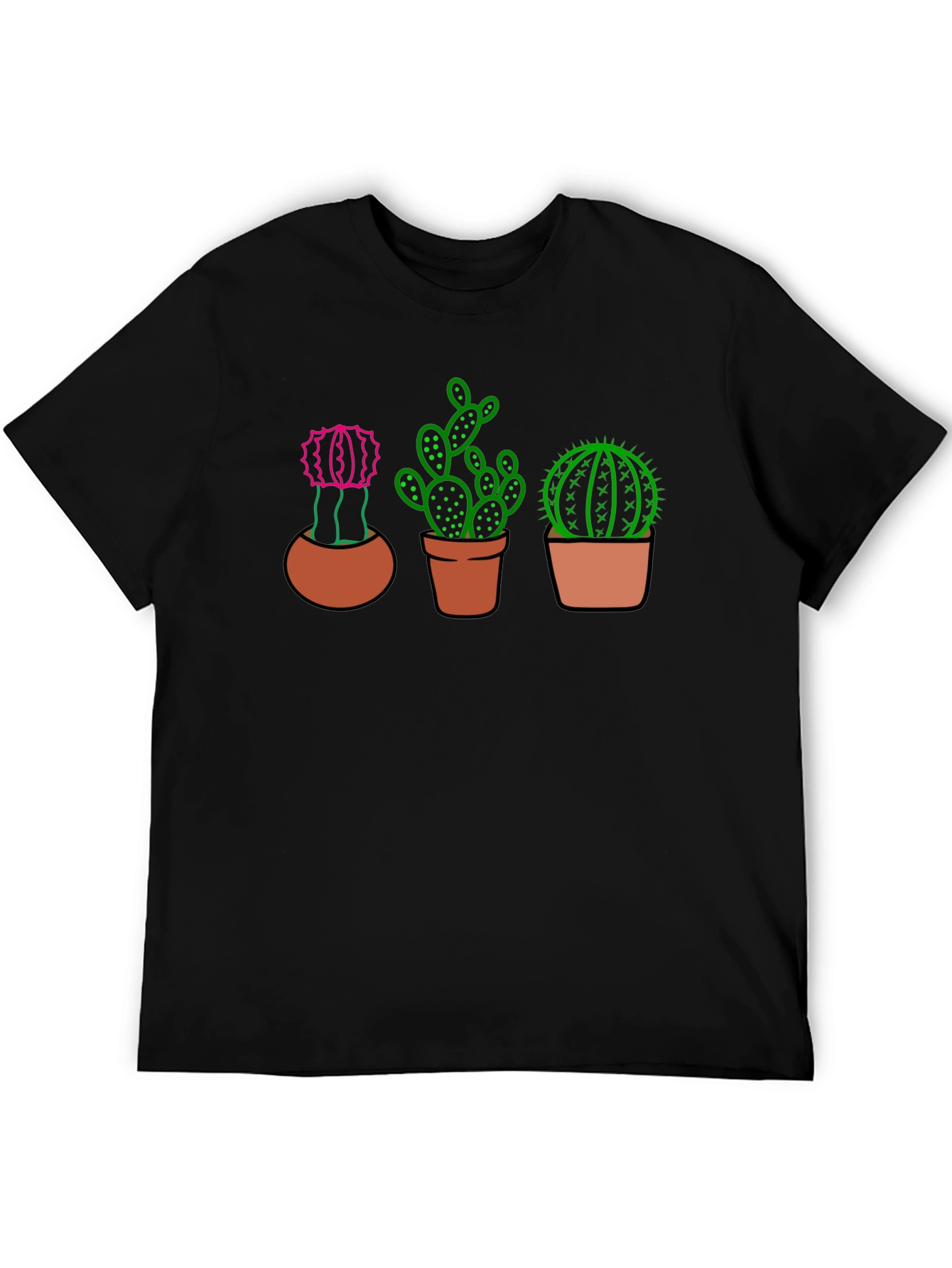 Cactus Graphic Print T-Shirt - Modern Tee