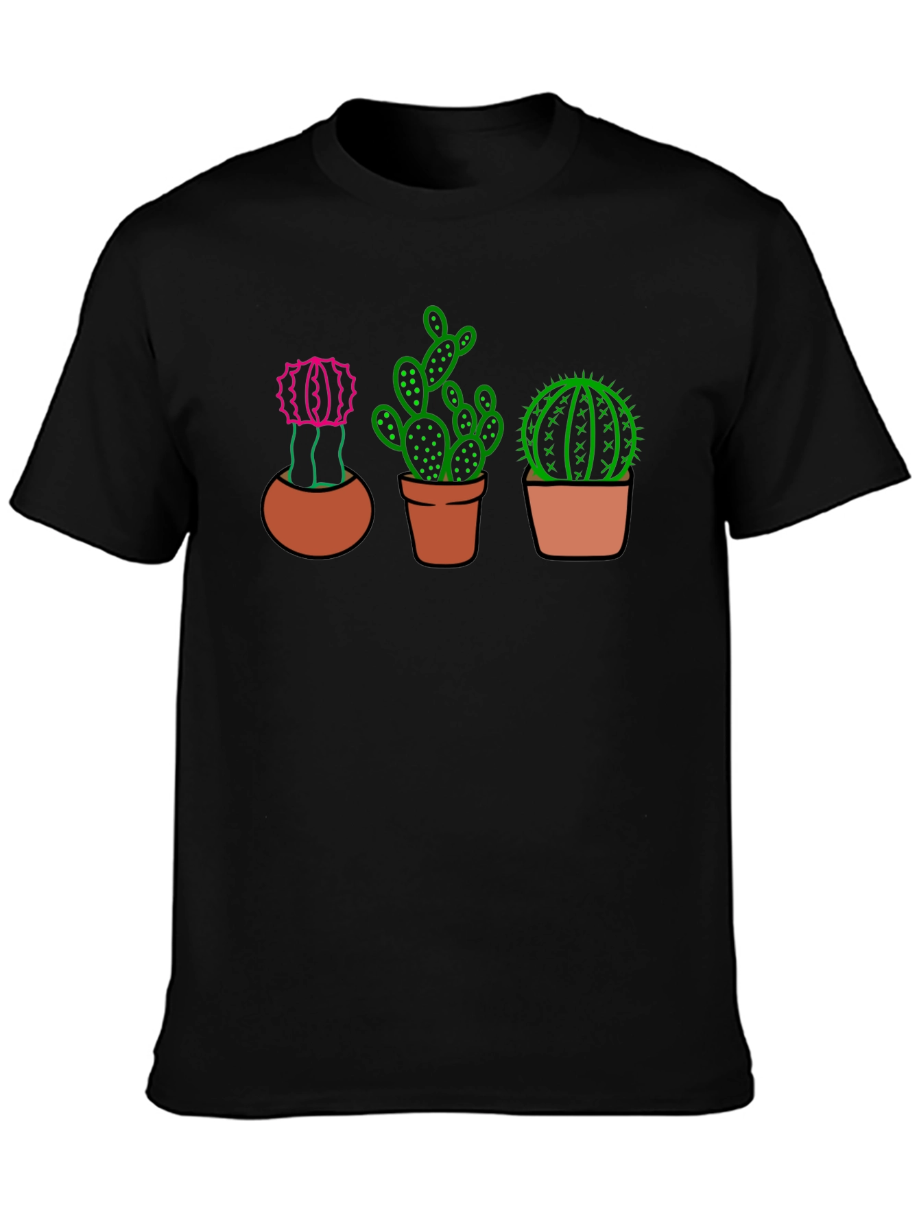 Cactus Graphic Print T-Shirt - Modern Tee