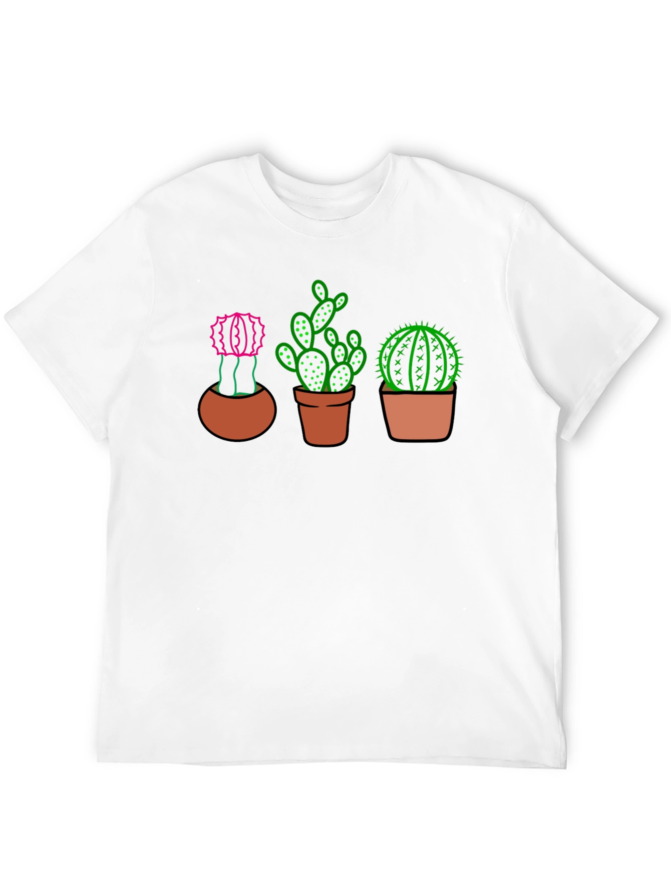 Cactus Graphic Print T-Shirt - Modern Tee