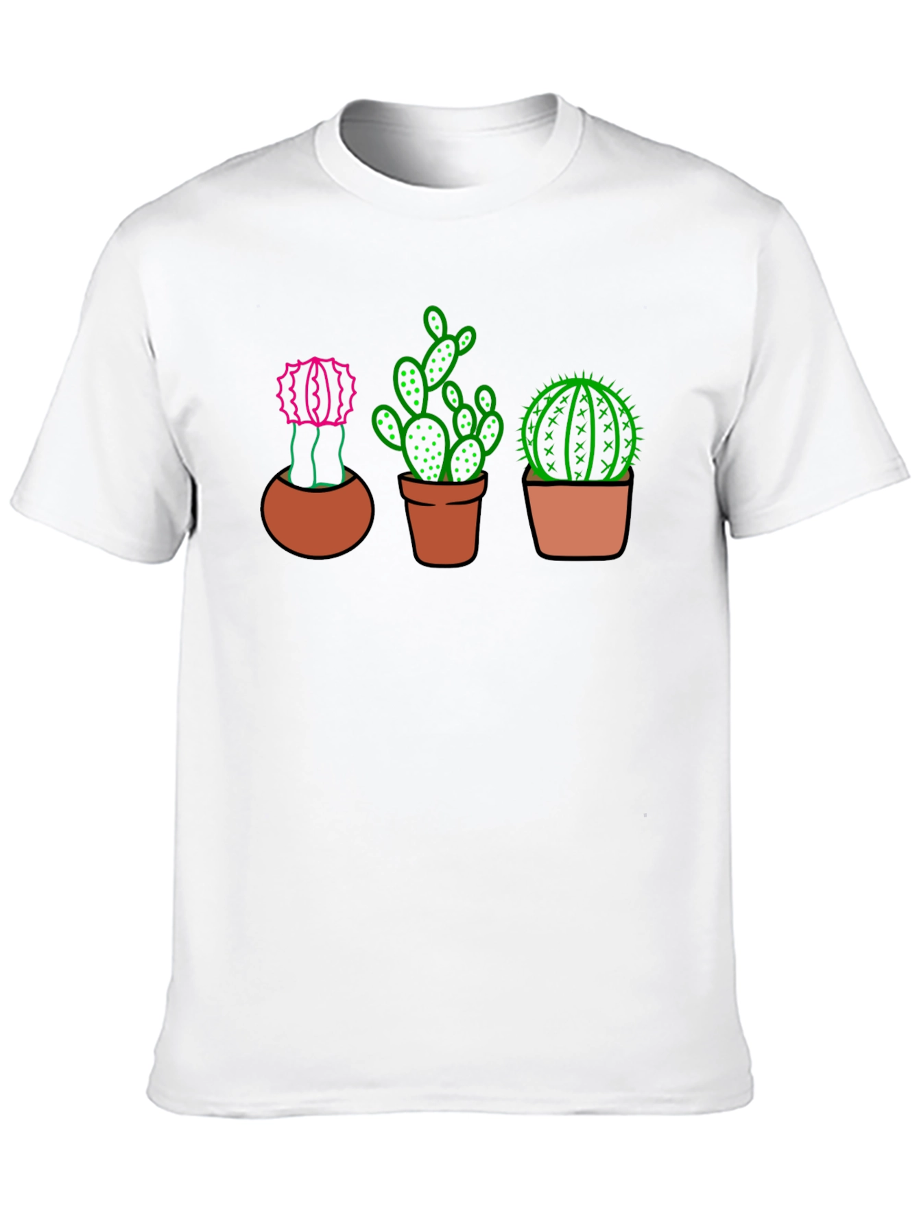 Cactus Graphic Print T-Shirt - Modern Tee