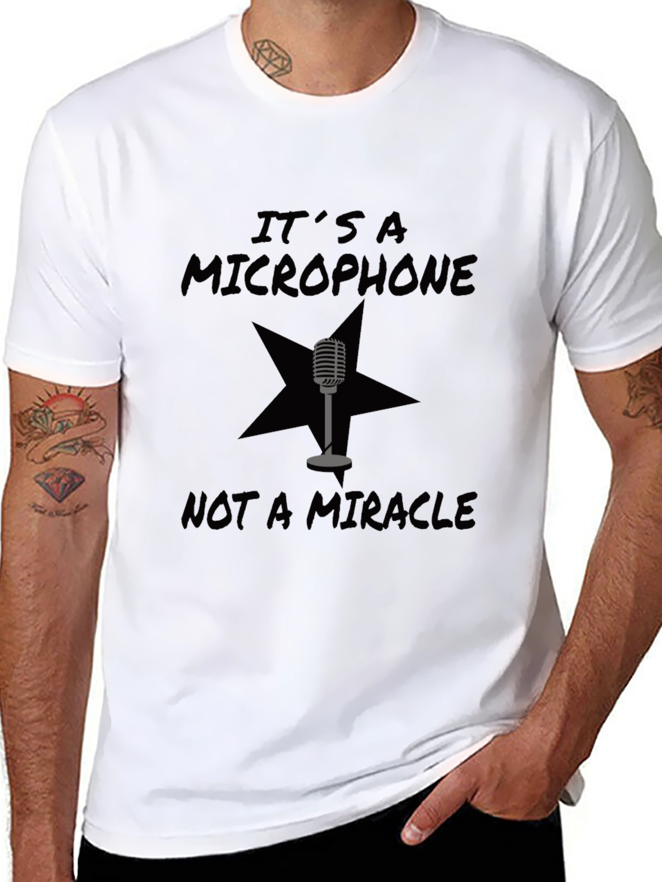 Its A Microphone T-Shirt