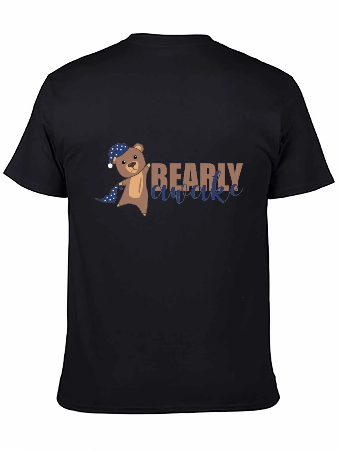 Bearly Awake T-Shirt - Sleepy Bear Design