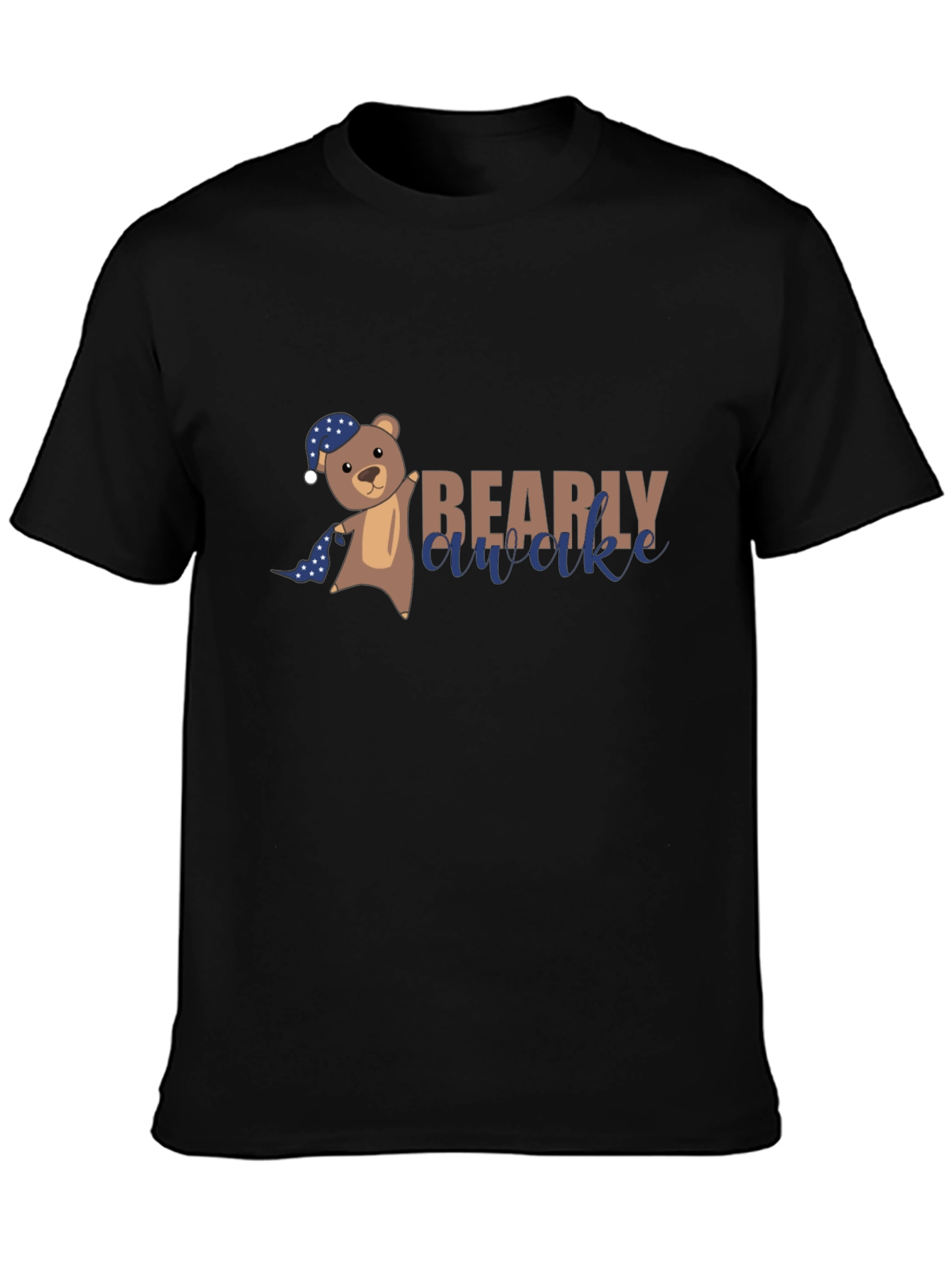 Bearly Awake T-Shirt - Sleepy Bear Design