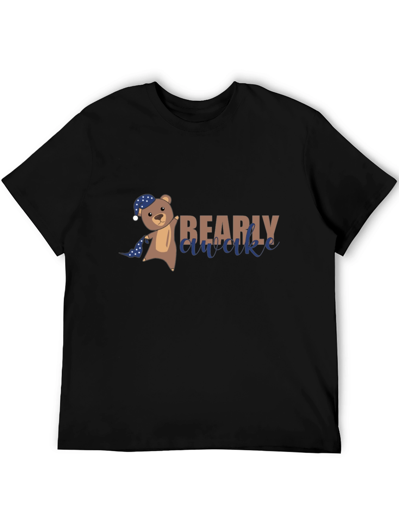 Bearly Awake T-Shirt - Sleepy Bear Design