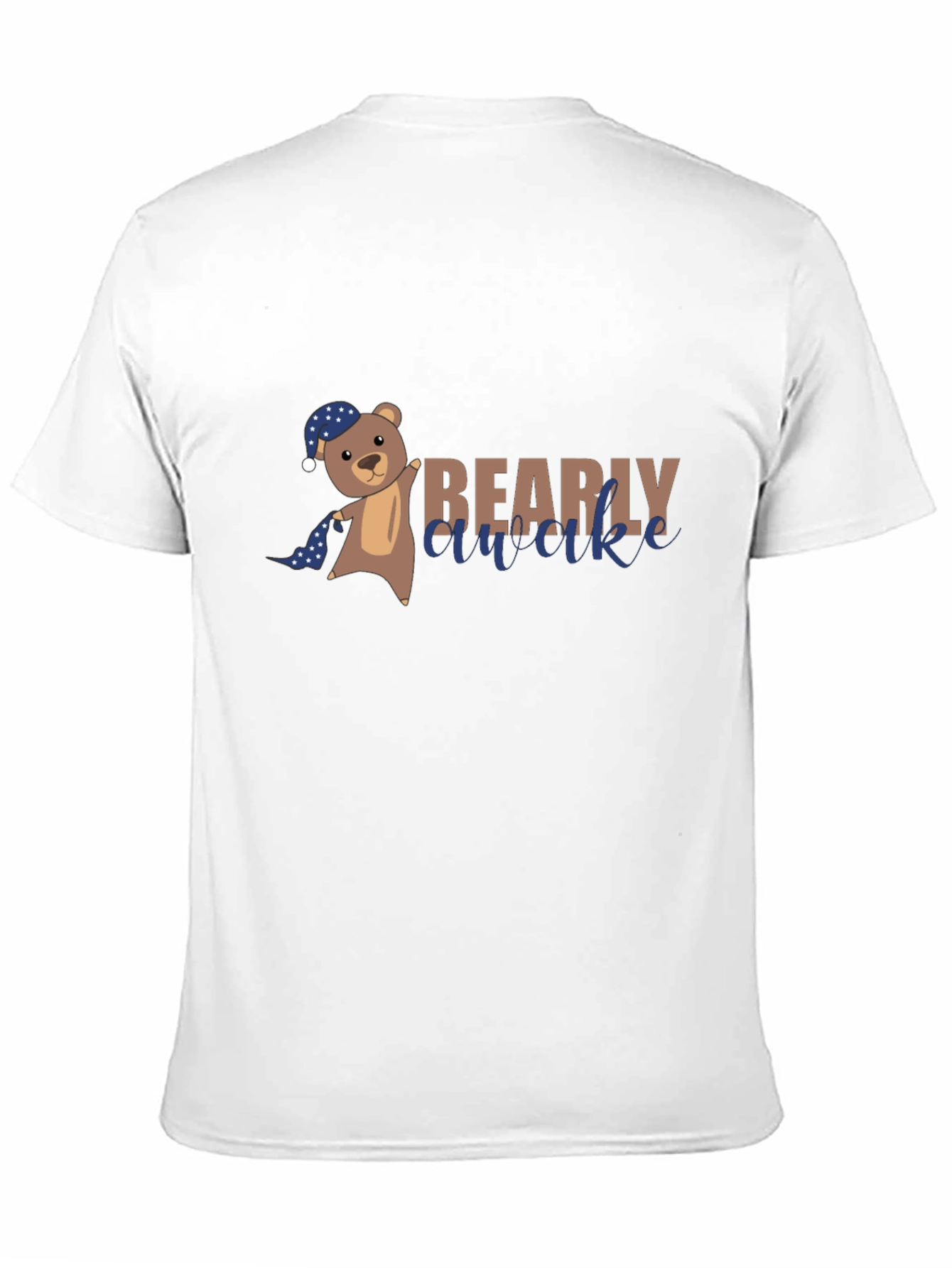 Bearly Awake T-Shirt - Sleepy Bear Design