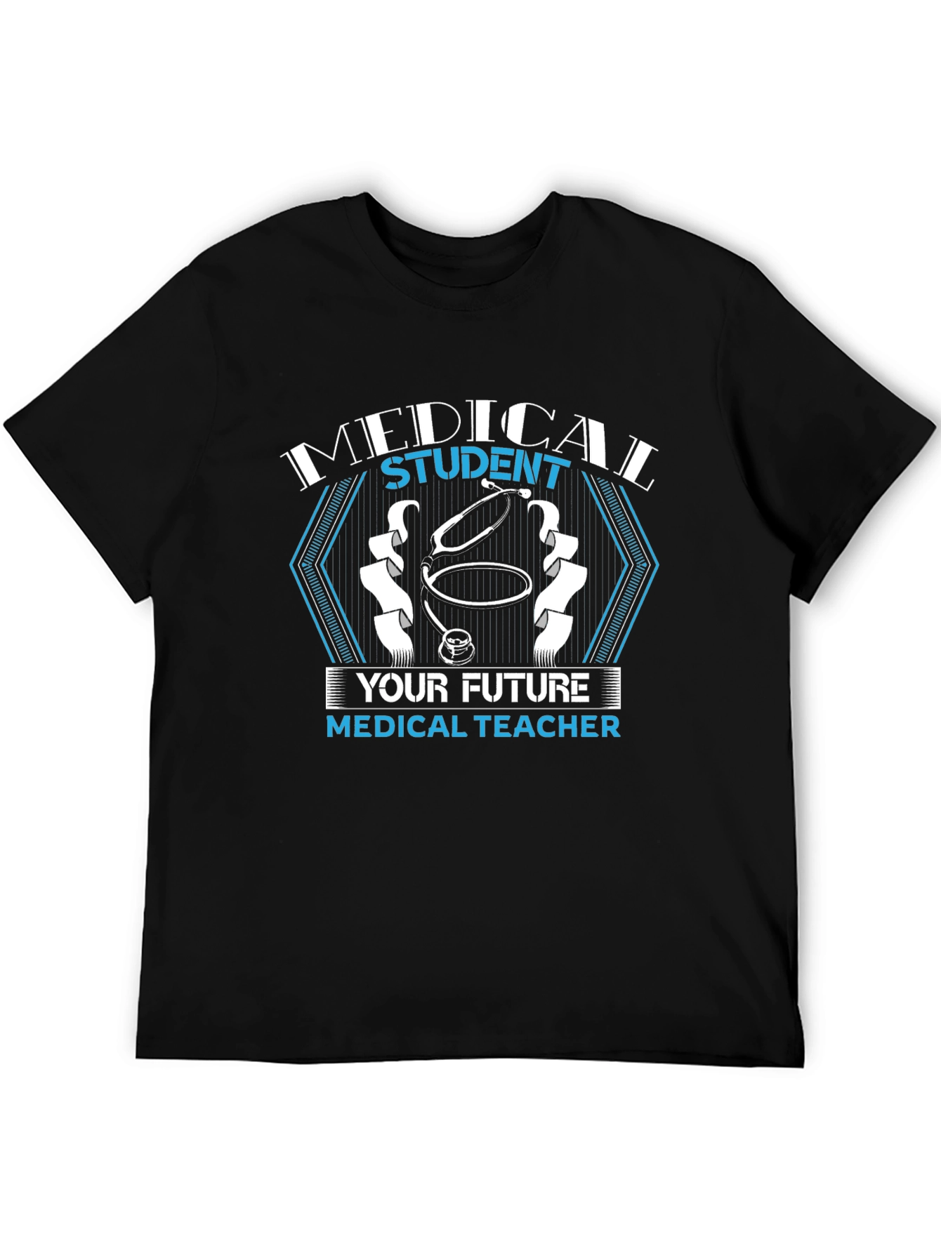 Medical Student Future Teacher Black T-Shirt