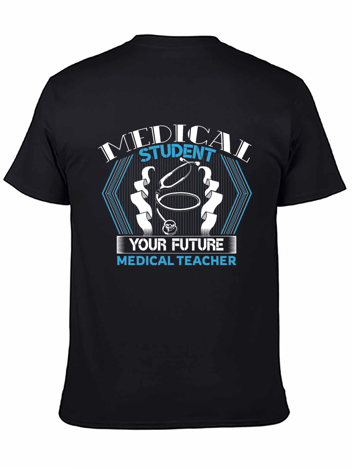 Medical Student Future Teacher Black T-Shirt