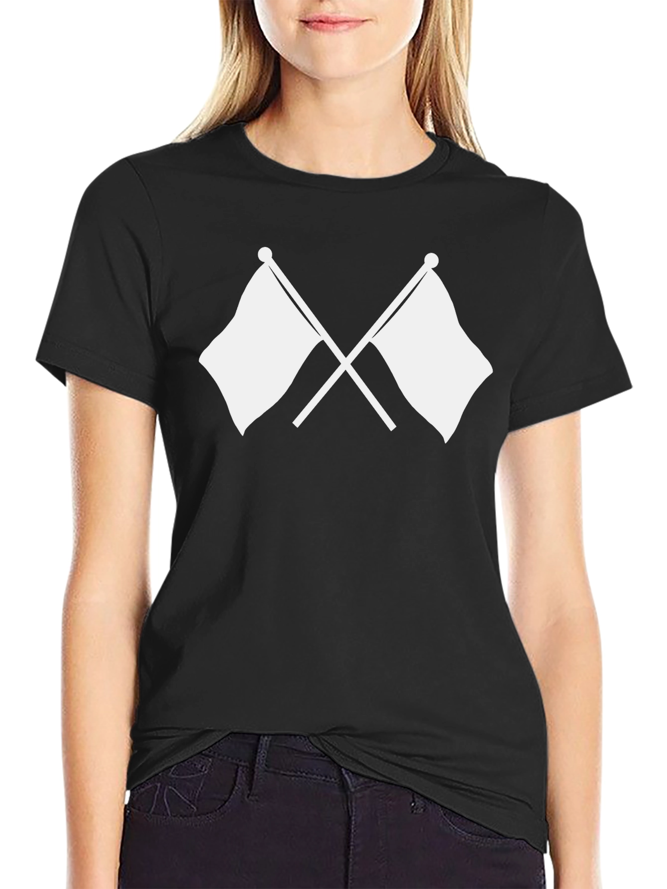 Checkered Flags Tee - Racing Fan Fashion