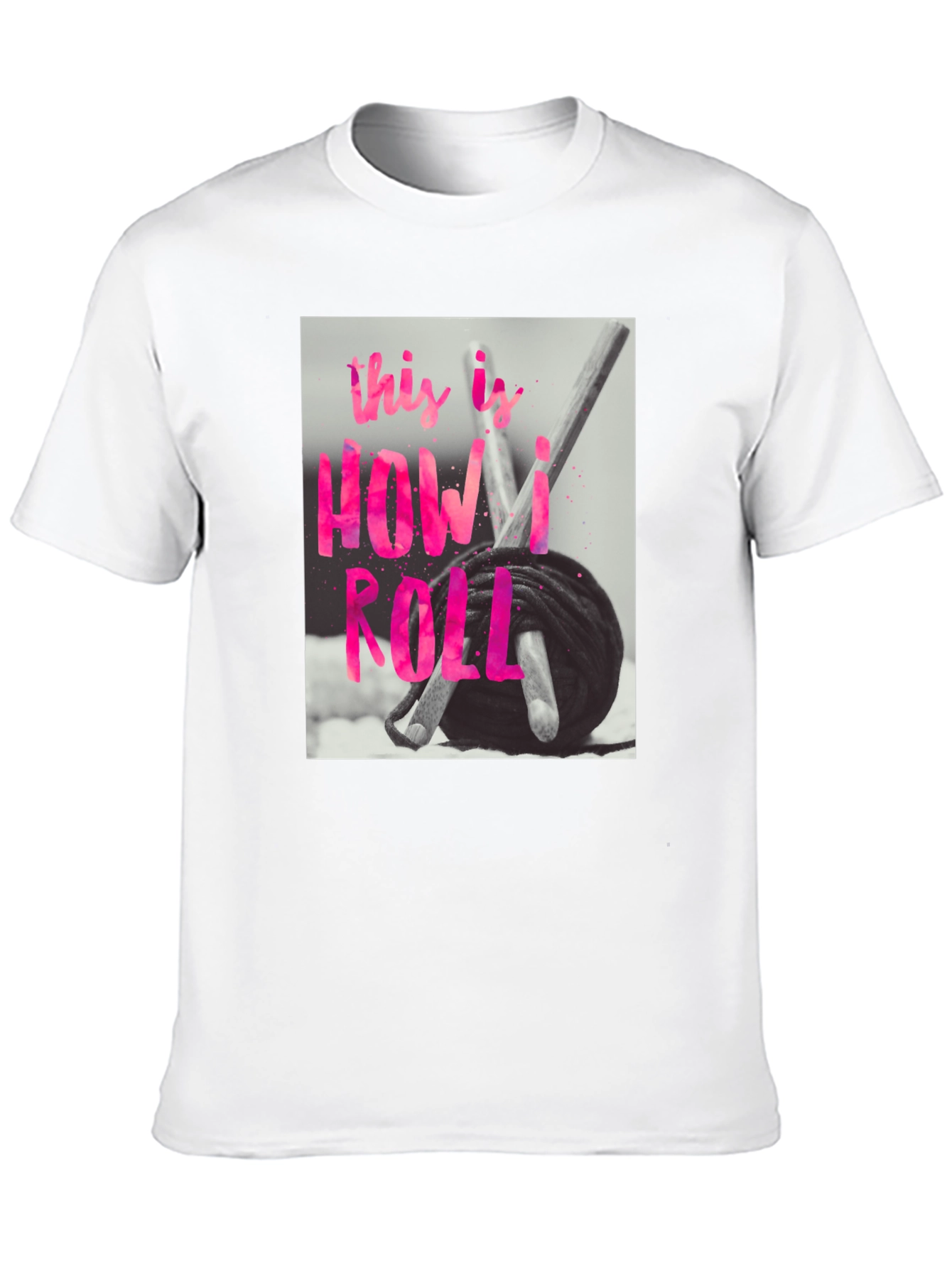 Crochet How I Roll T-Shirt