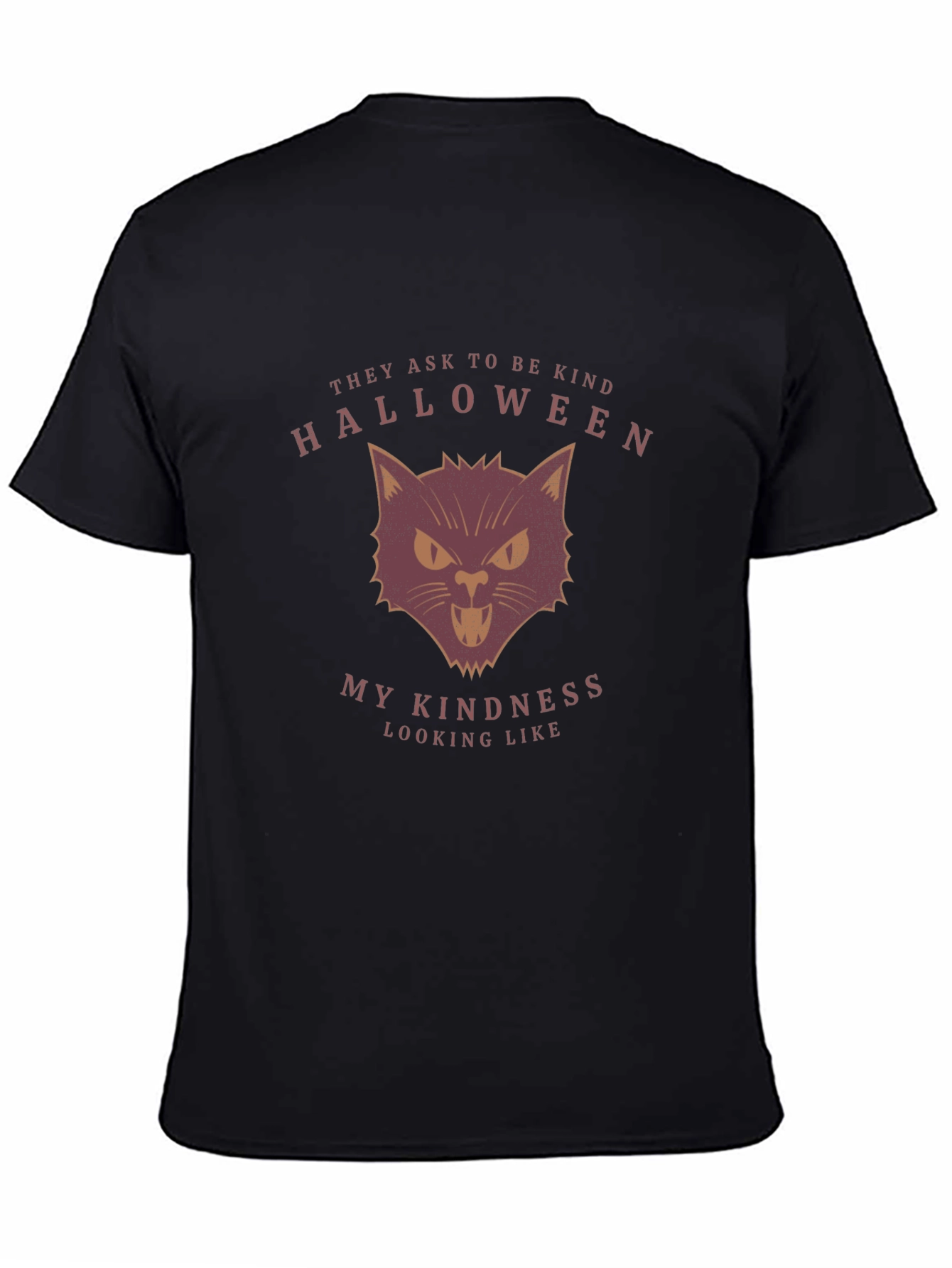 Halloween Black Cat T-Shirt