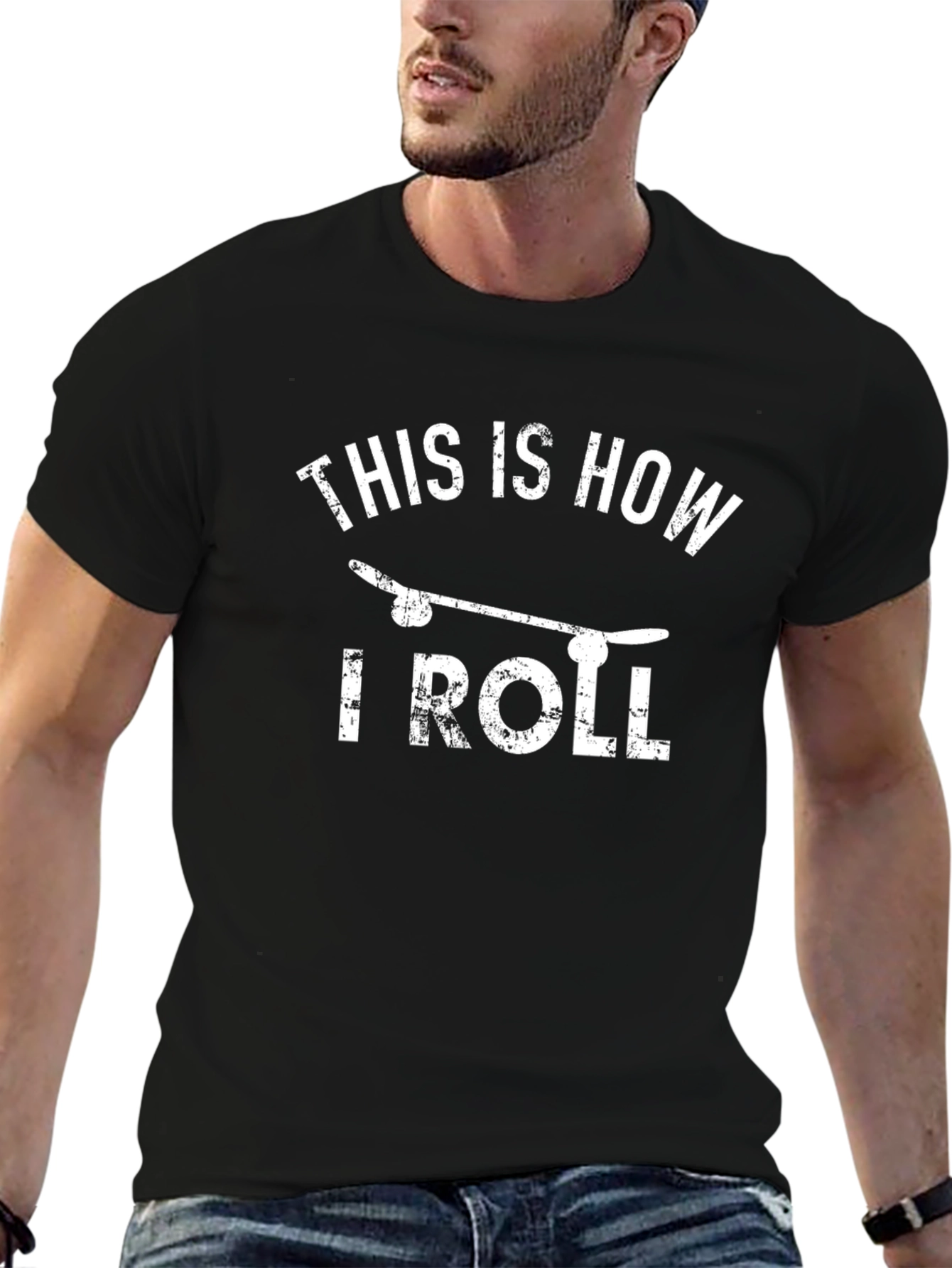 This Is How I Roll Skateboard T-Shirt