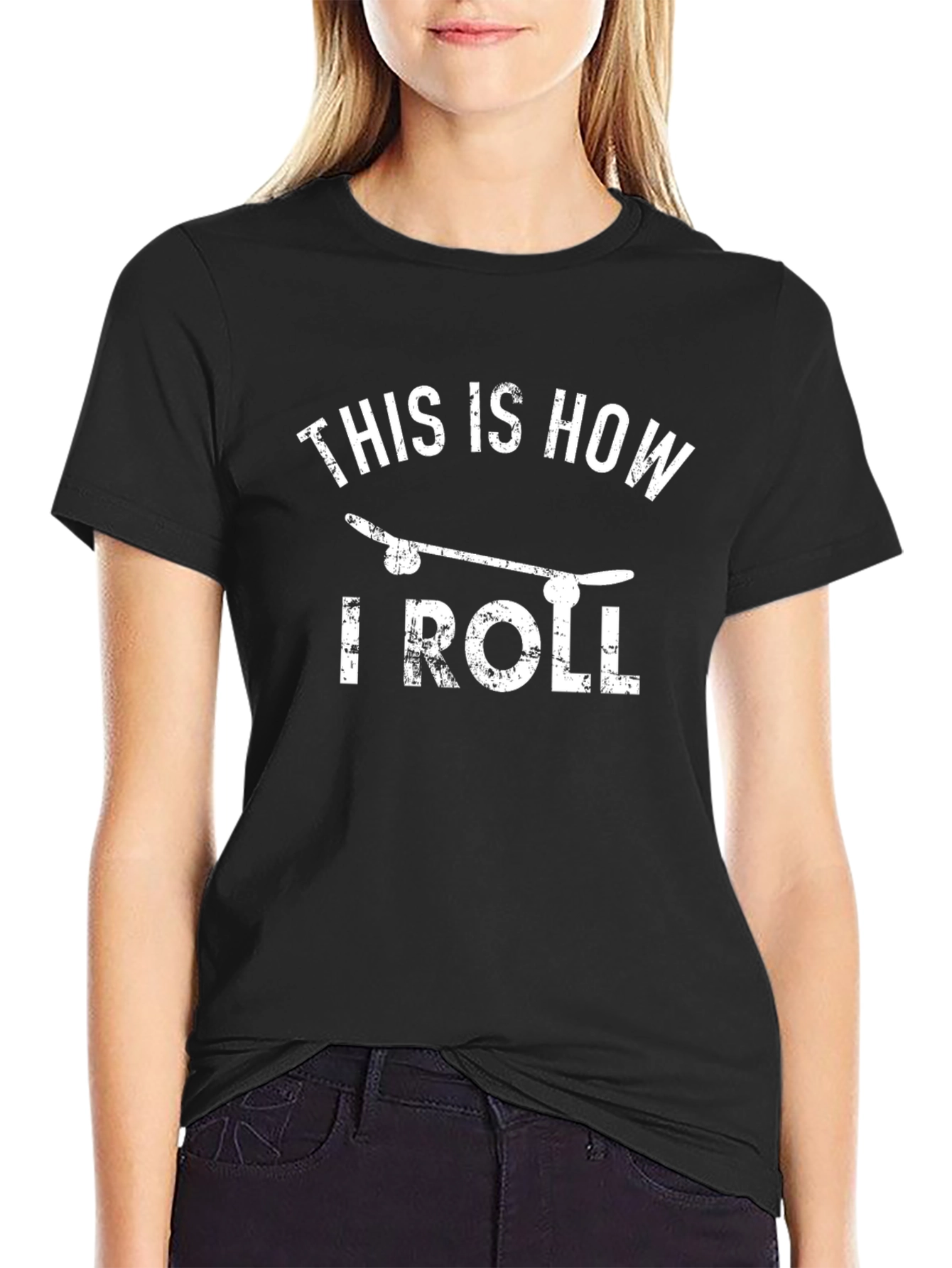 This Is How I Roll Skateboard T-Shirt