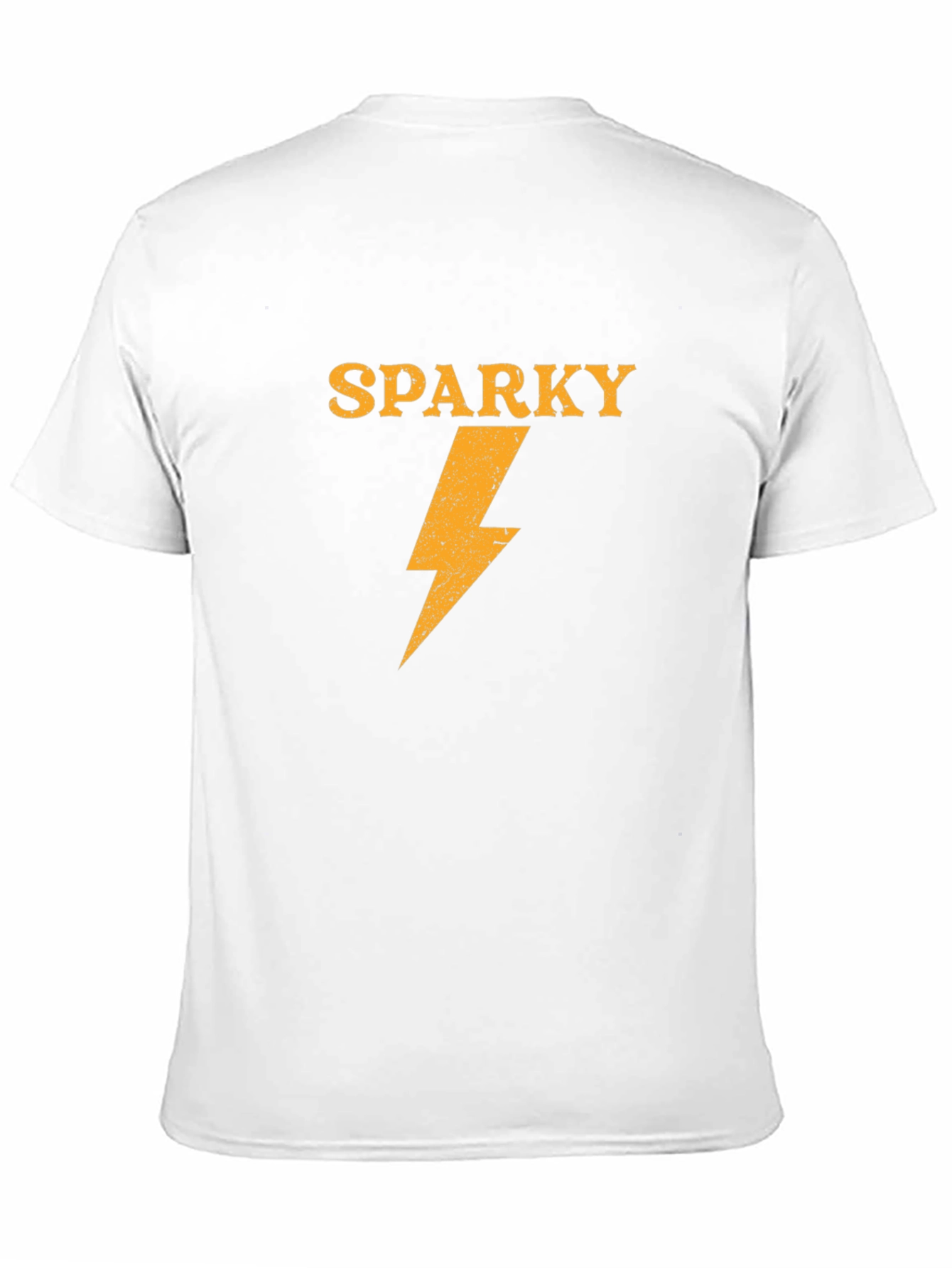 Sparky Lightning Bolt Graphic Tee - Black T-Shirt