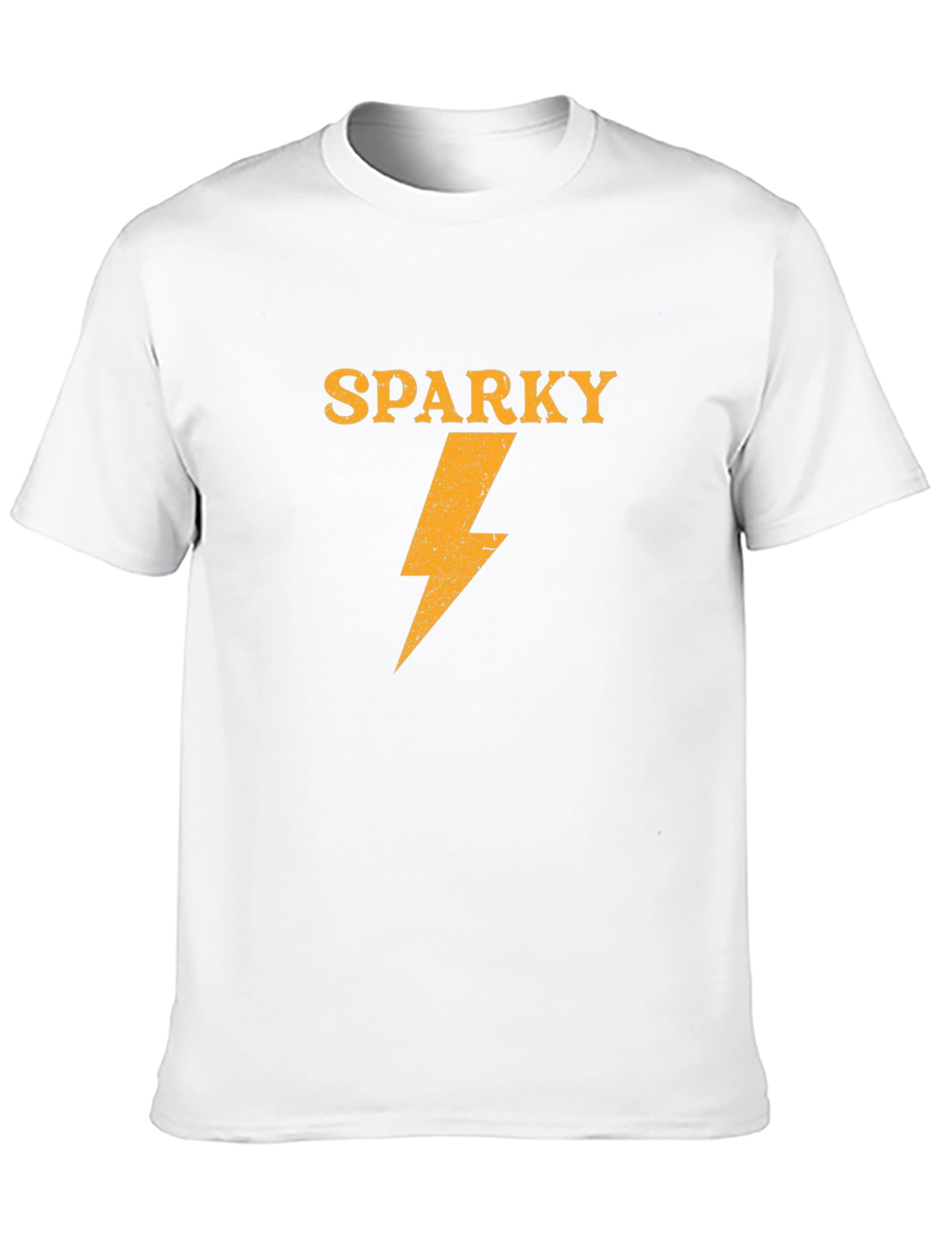Sparky Lightning Bolt Graphic Tee - Black T-Shirt