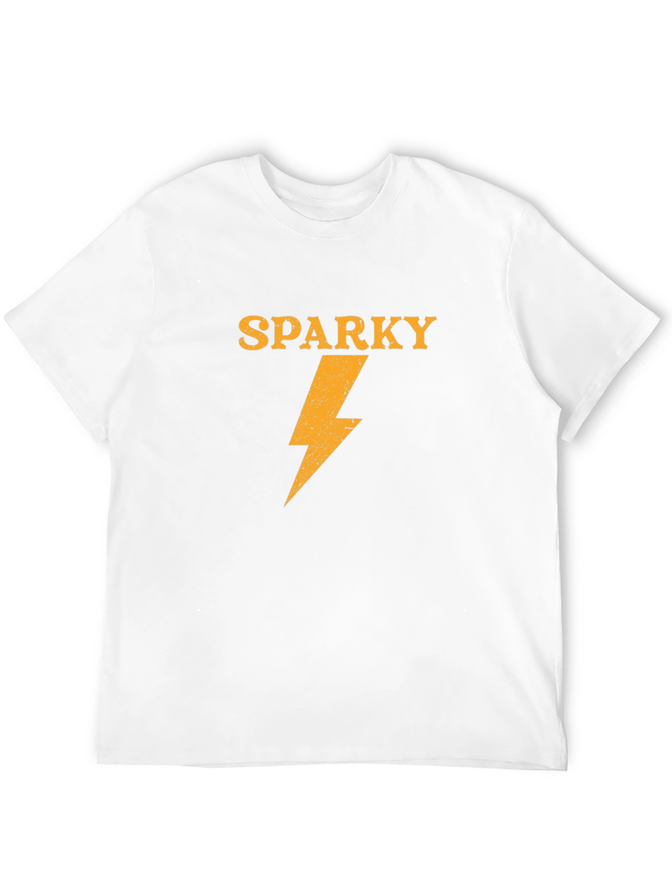 Sparky Lightning Bolt Graphic Tee - Black T-Shirt
