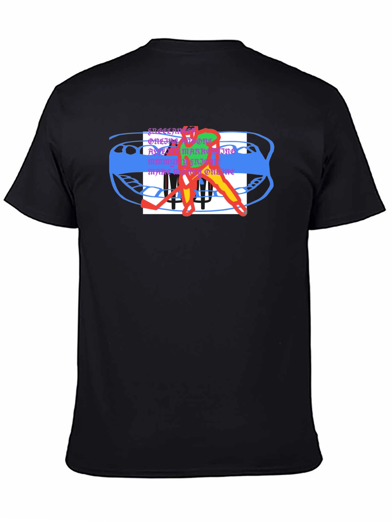 Abstract Hockey T-Shirt