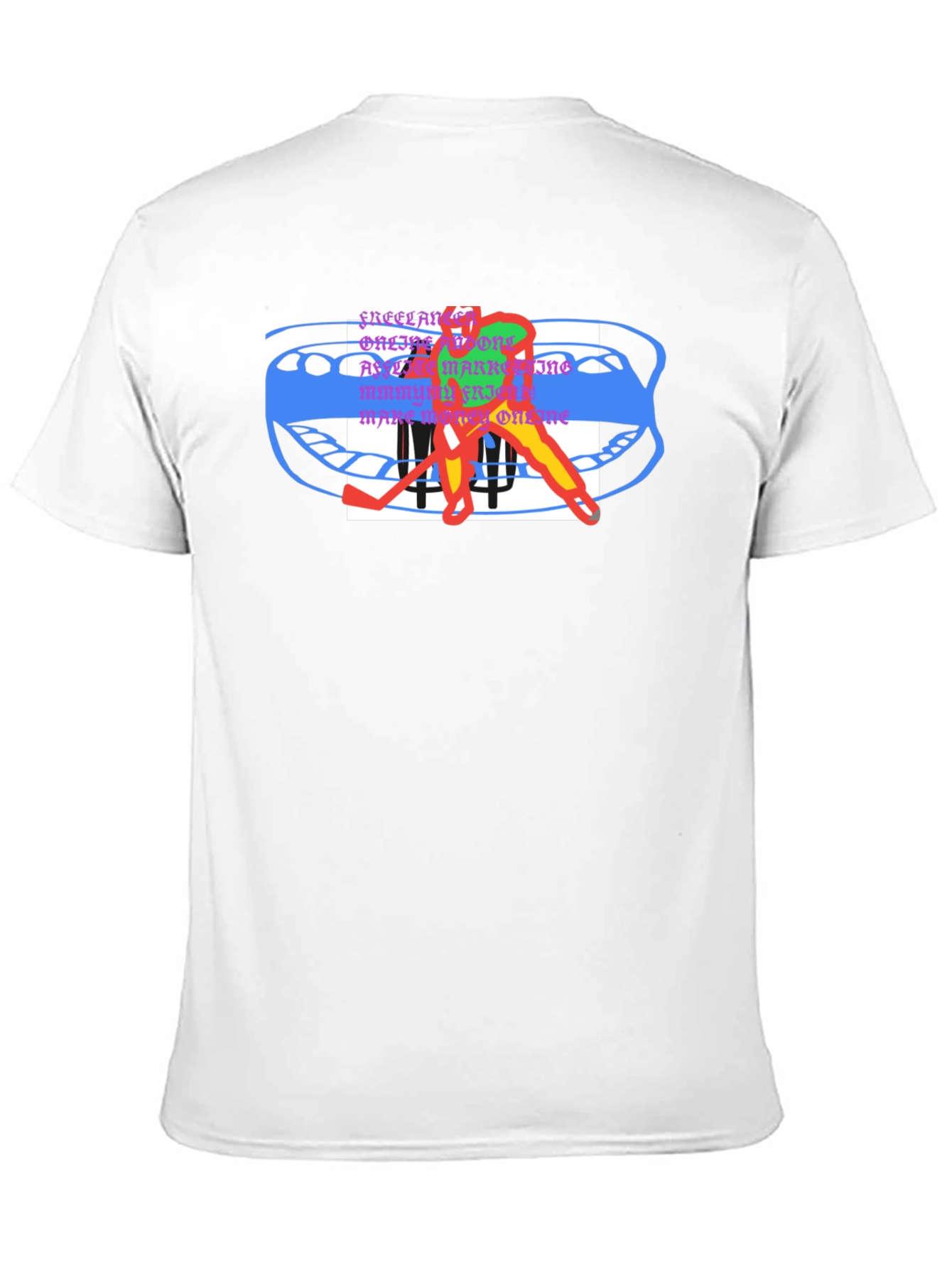 Abstract Hockey T-Shirt