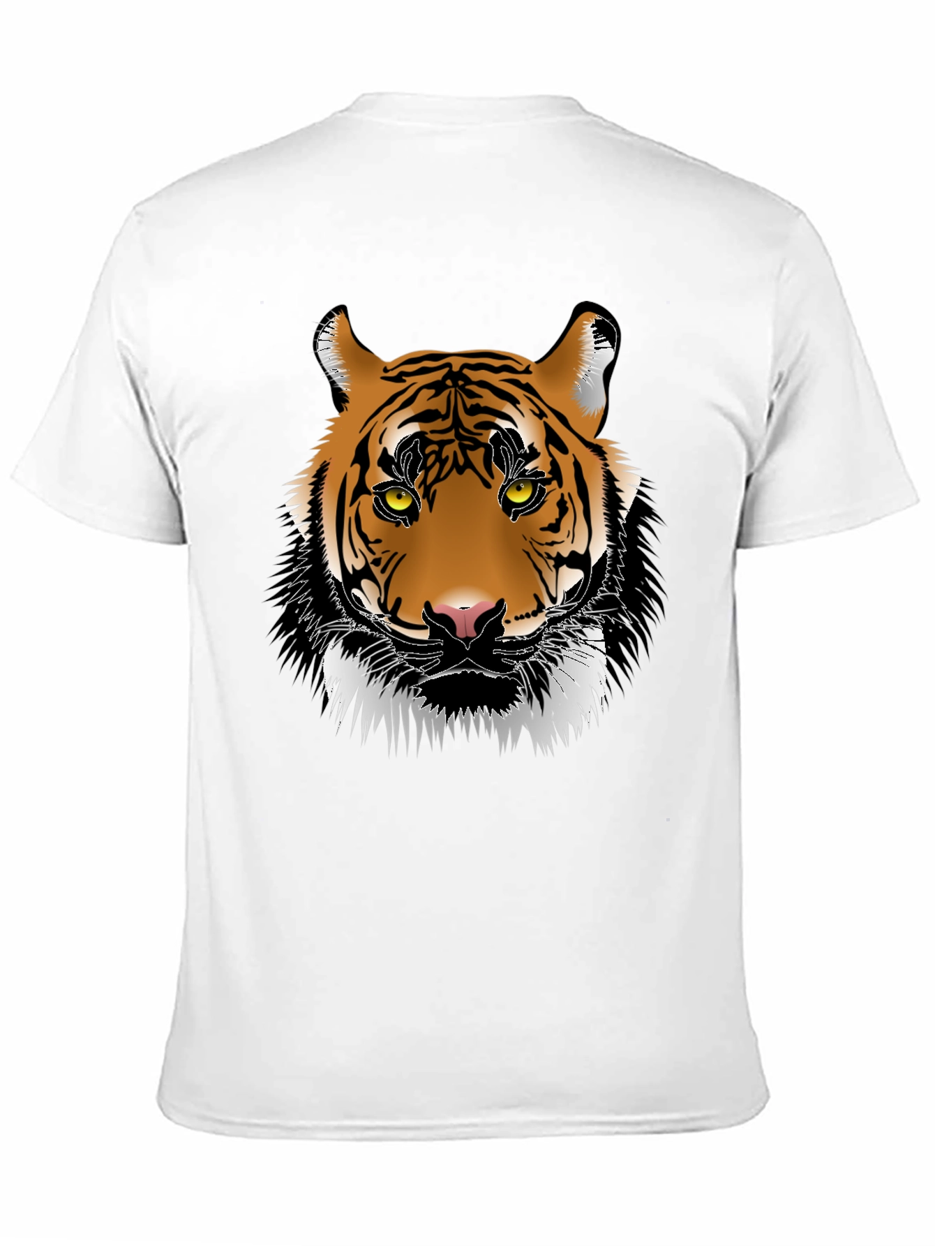 Bold Tiger Graphic Tee - Black