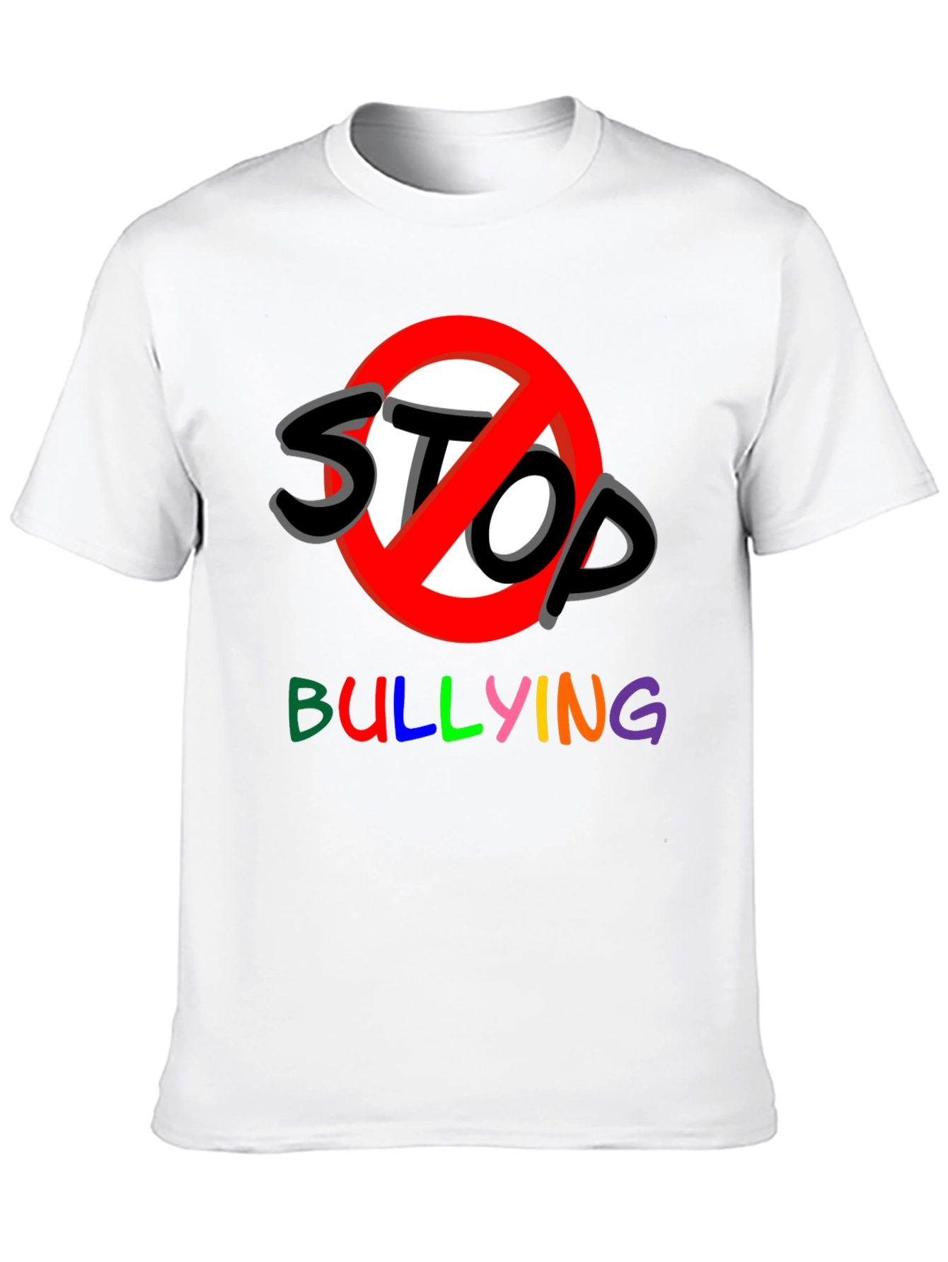 Stop Bullying Graphic Tee - Black