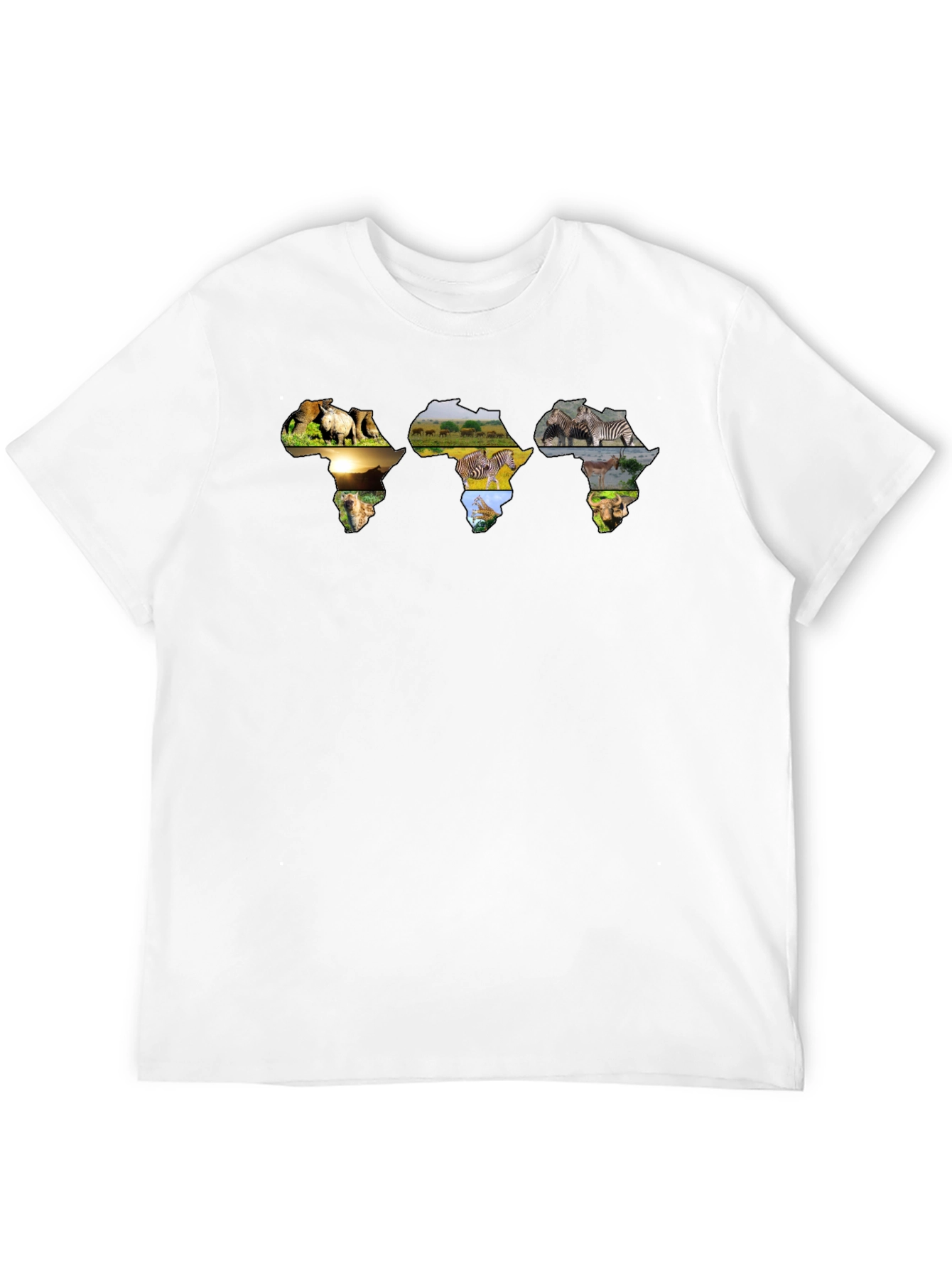 African Animals Silhouette T-Shirt