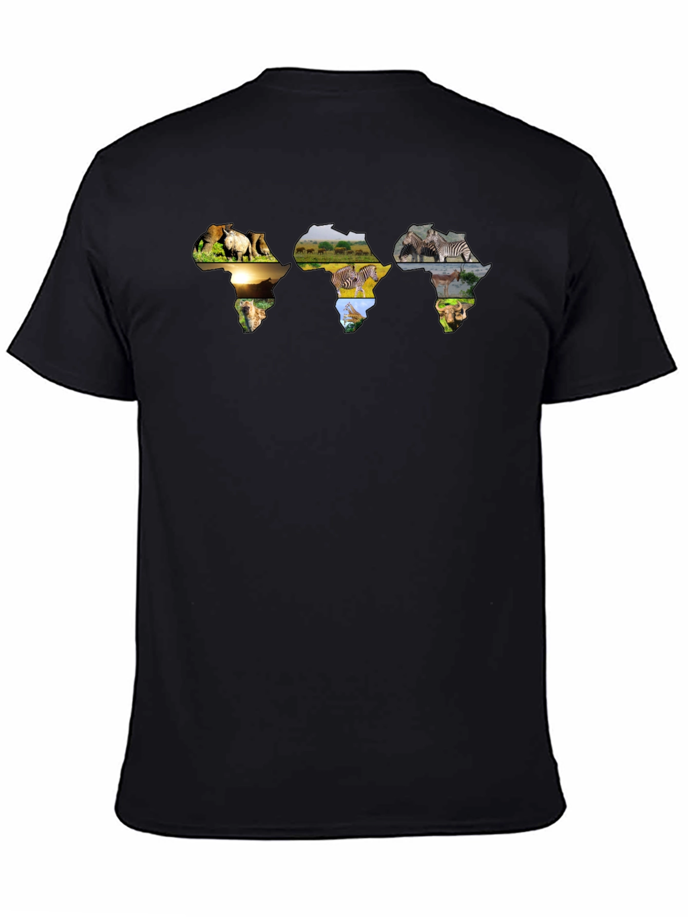 African Animals Silhouette T-Shirt