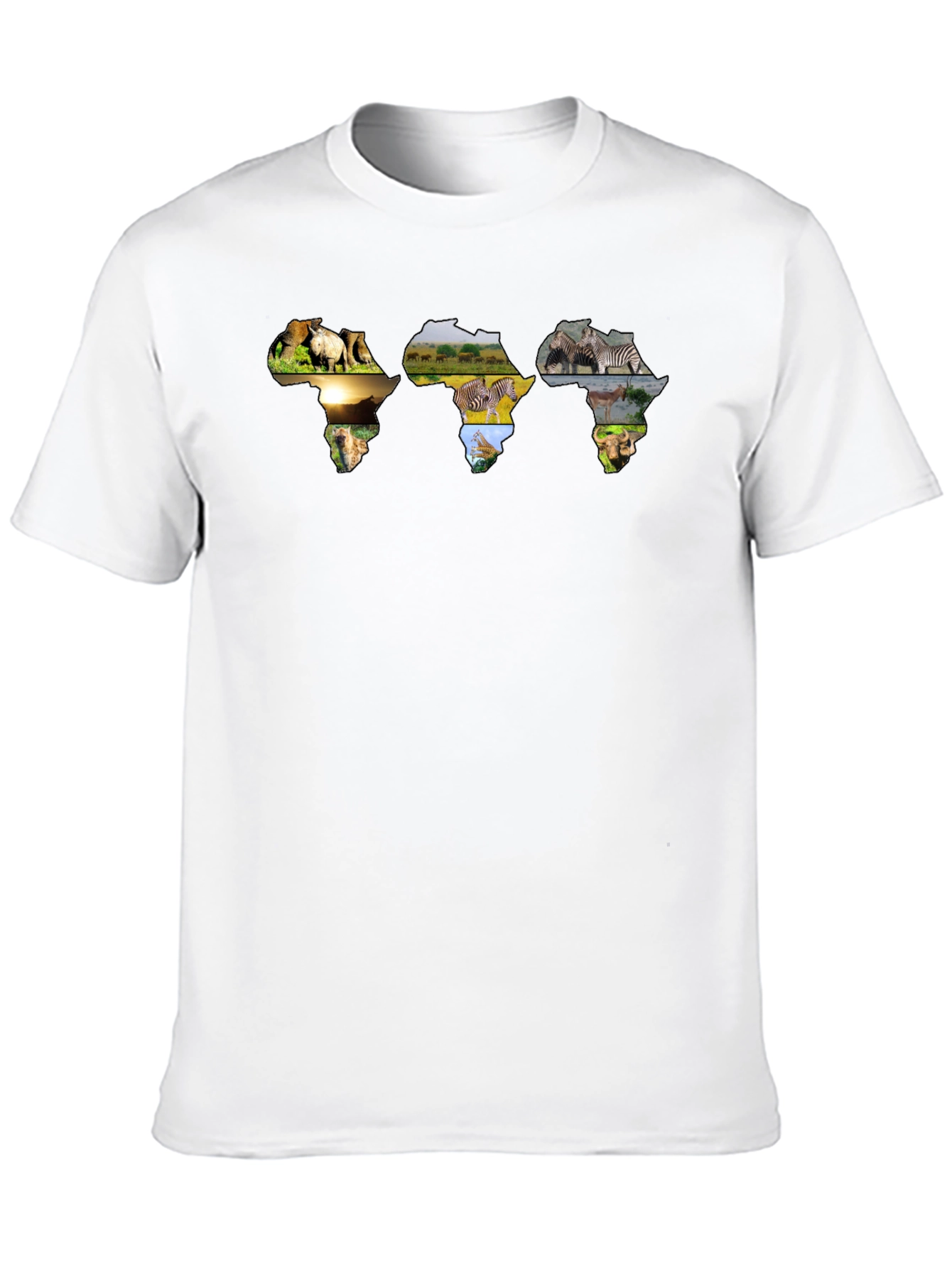 African Animals Silhouette T-Shirt