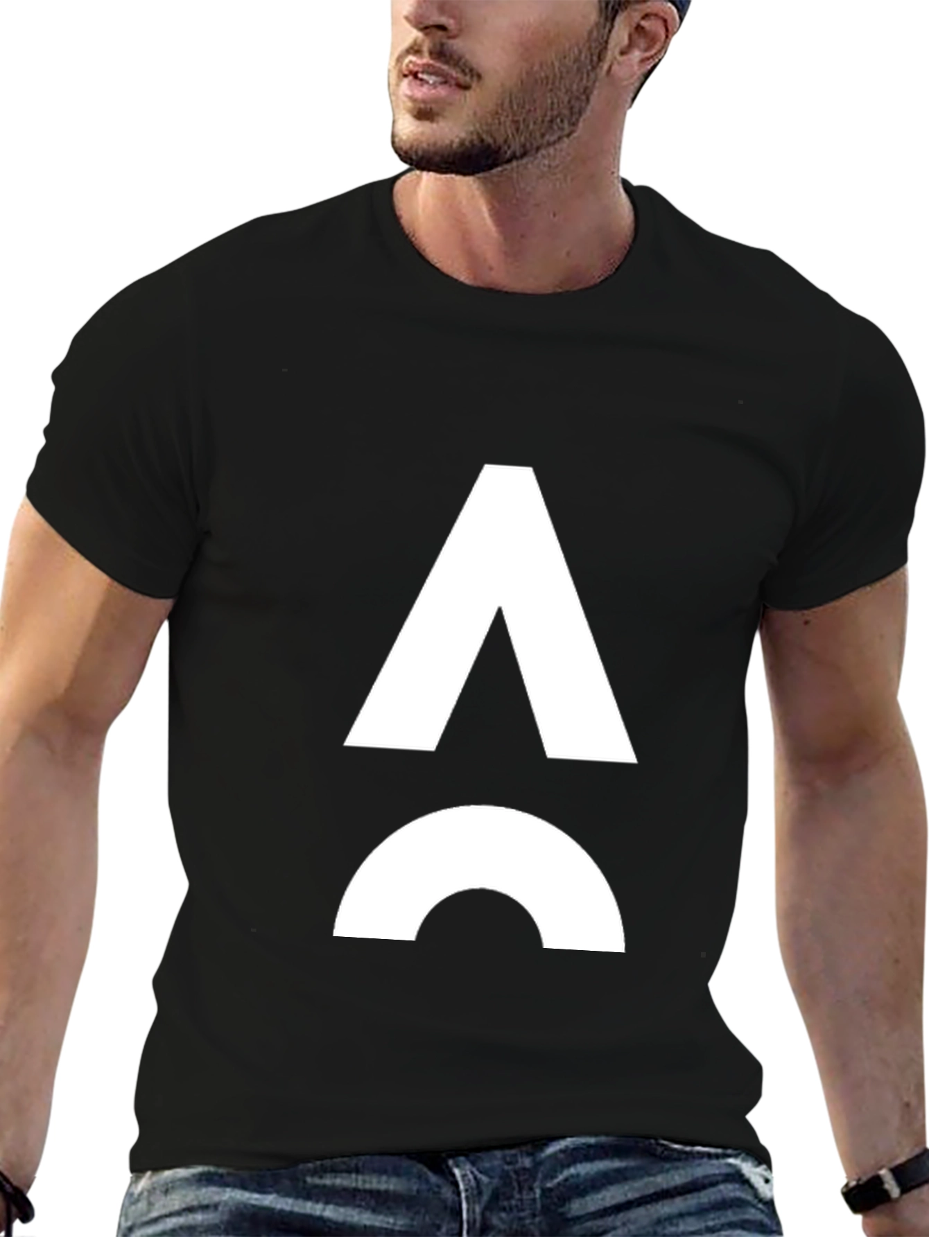 Minimalist Graphic Tee - Abstract Design