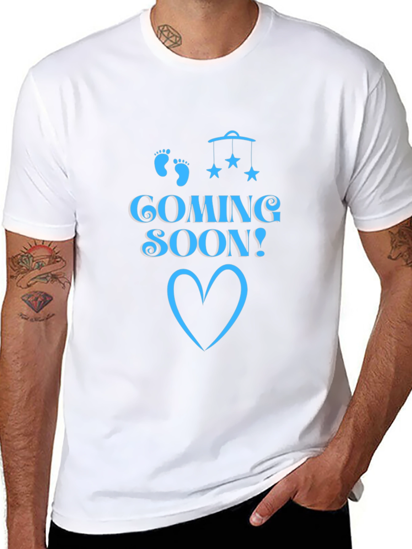 Coming Soon Baby Announcement T-Shirt