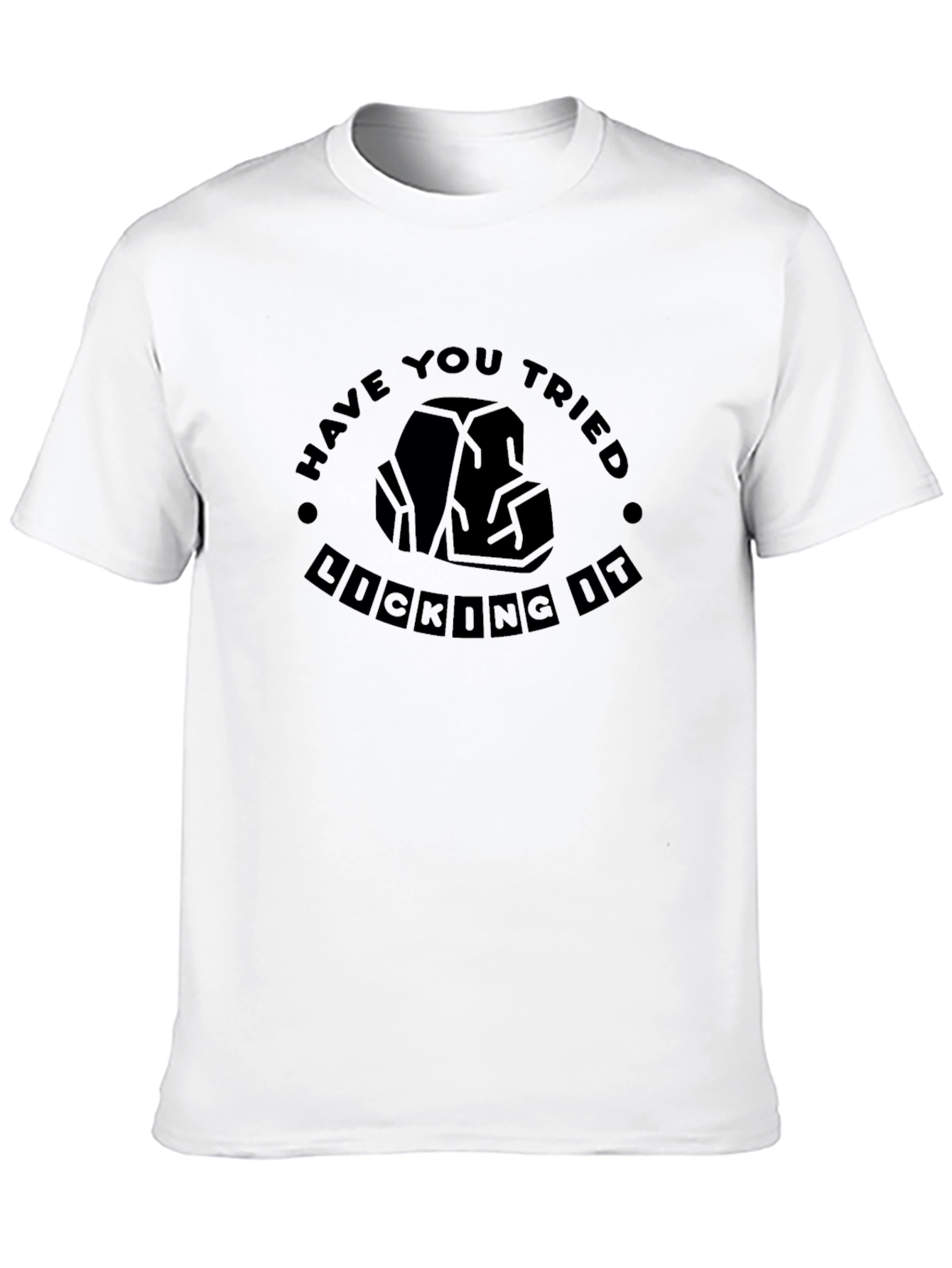 Licking Rock T-Shirt: Funny Geology Tee for Rockhounds