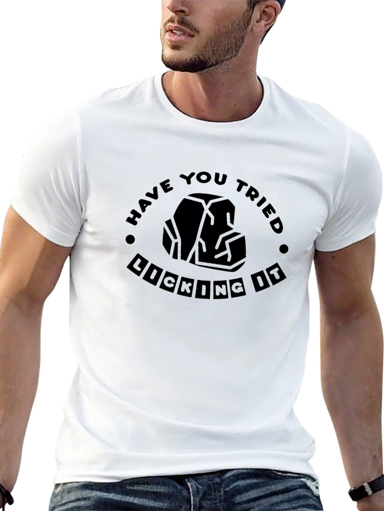 Licking Rock T-Shirt: Funny Geology Tee for Rockhounds