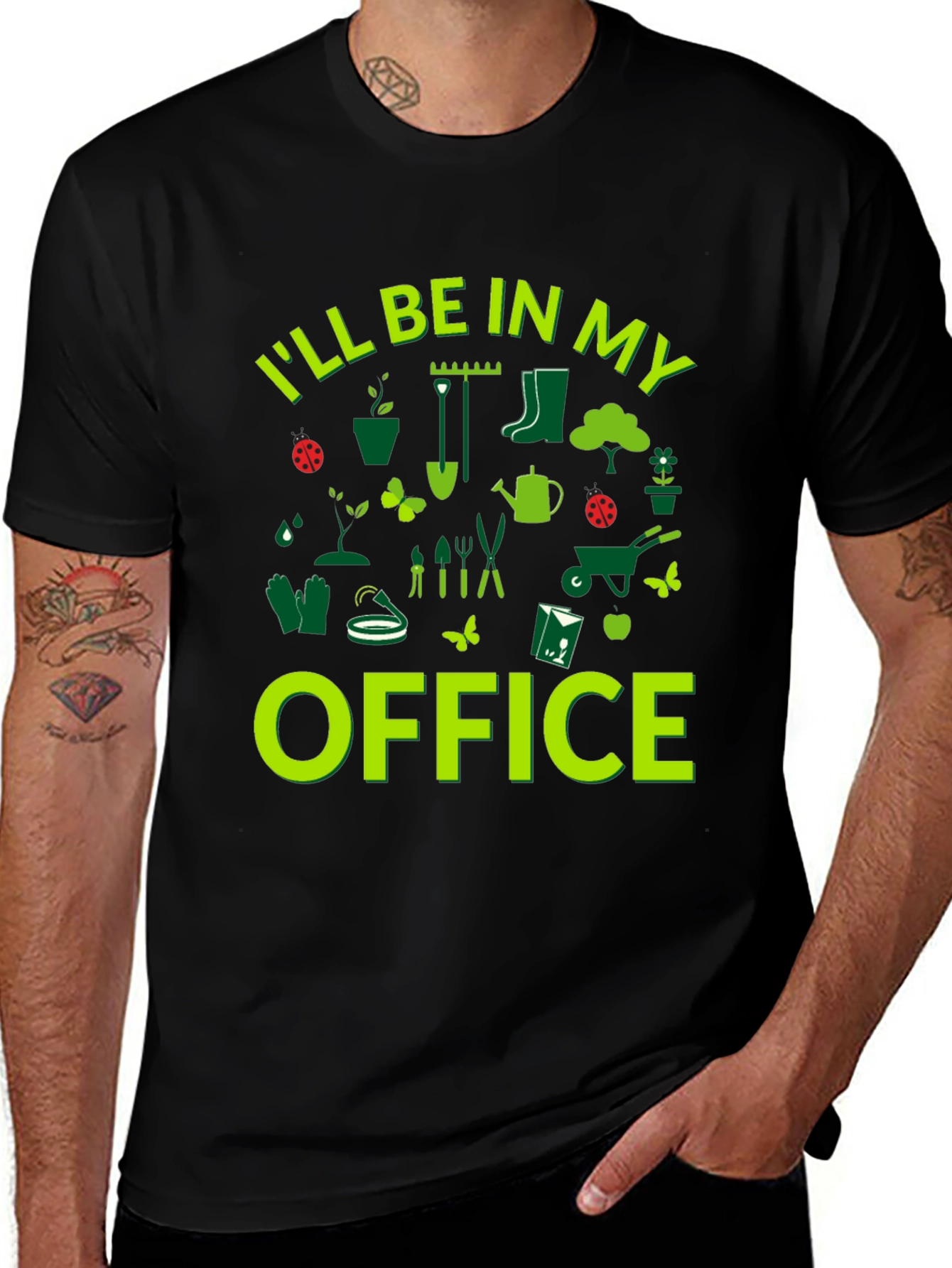 Gardening Office T-Shirt - Perfect for Plant Lovers