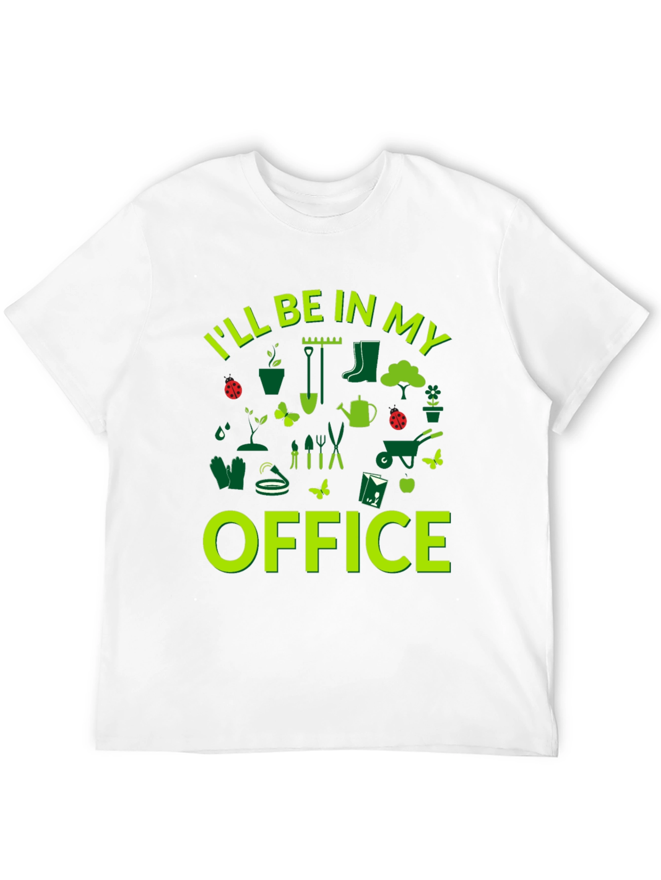 Gardening Office T-Shirt - Perfect for Plant Lovers