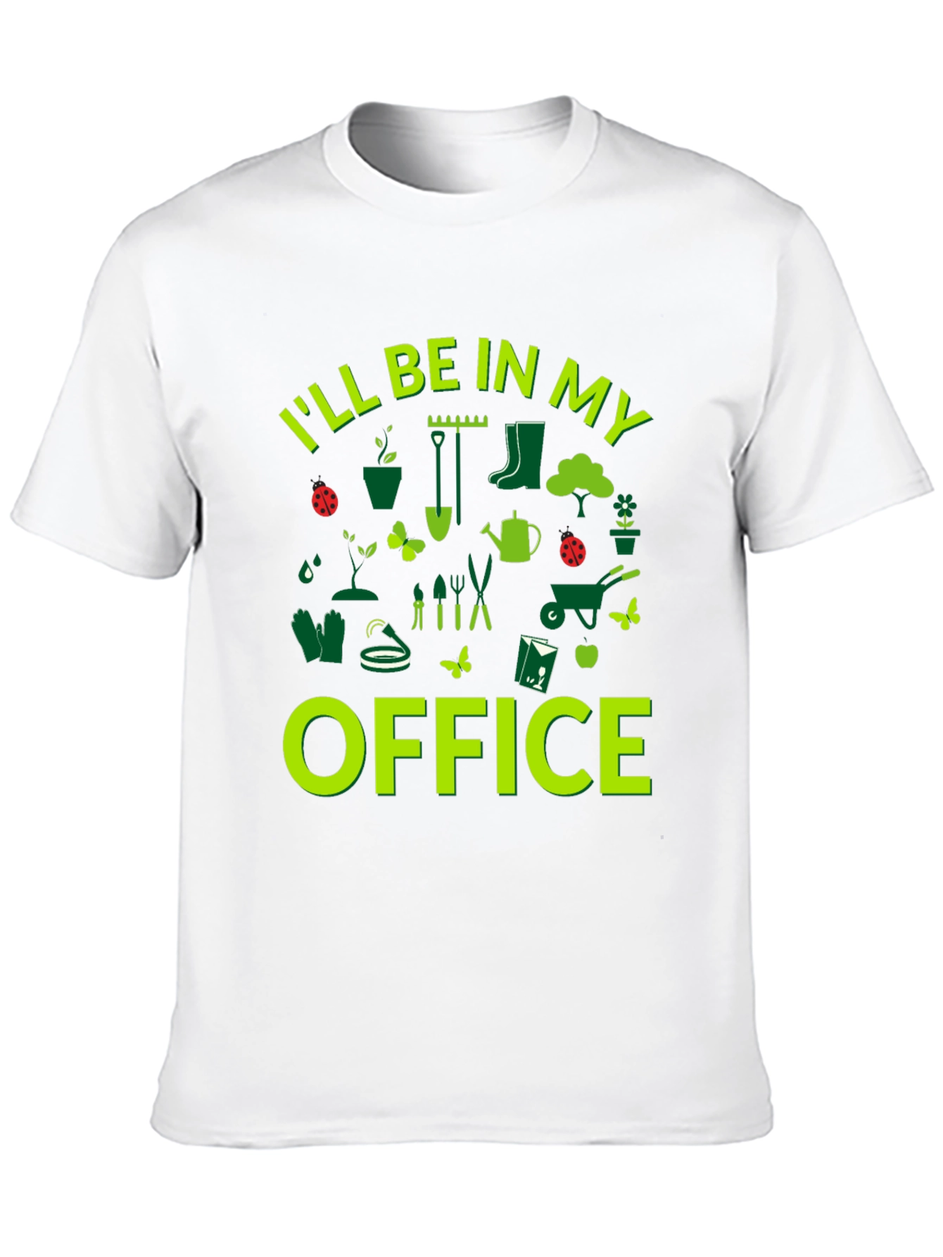 Gardening Office T-Shirt - Perfect for Plant Lovers