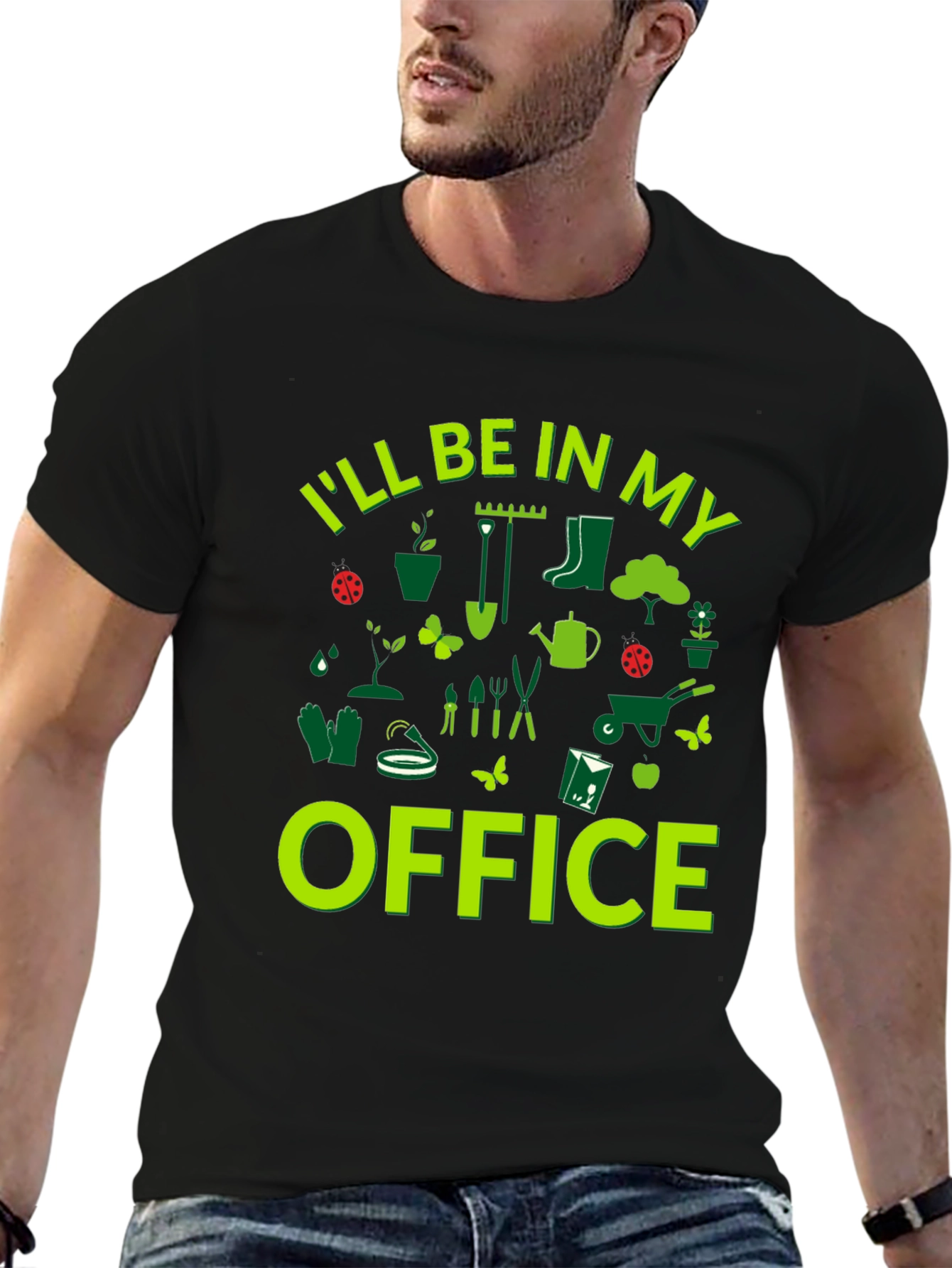 Gardening Office T-Shirt - Perfect for Plant Lovers
