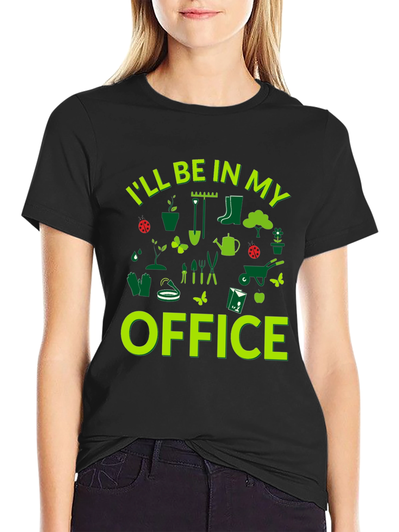 Gardening Office T-Shirt - Perfect for Plant Lovers