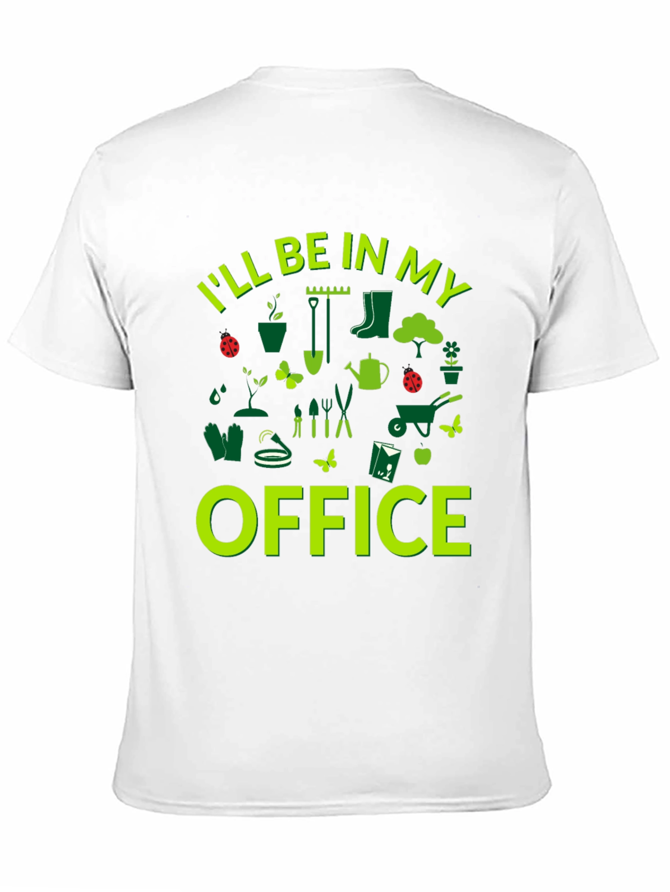 Gardening Office T-Shirt - Perfect for Plant Lovers