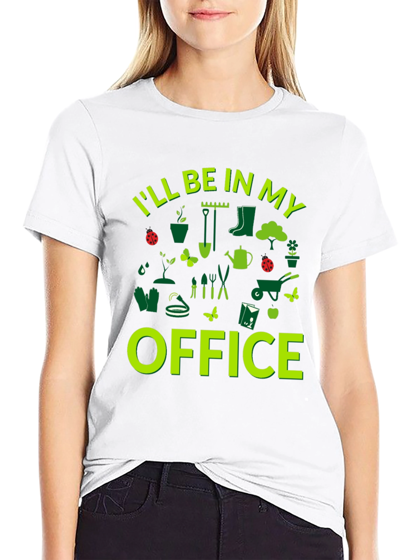 Gardening Office T-Shirt - Perfect for Plant Lovers