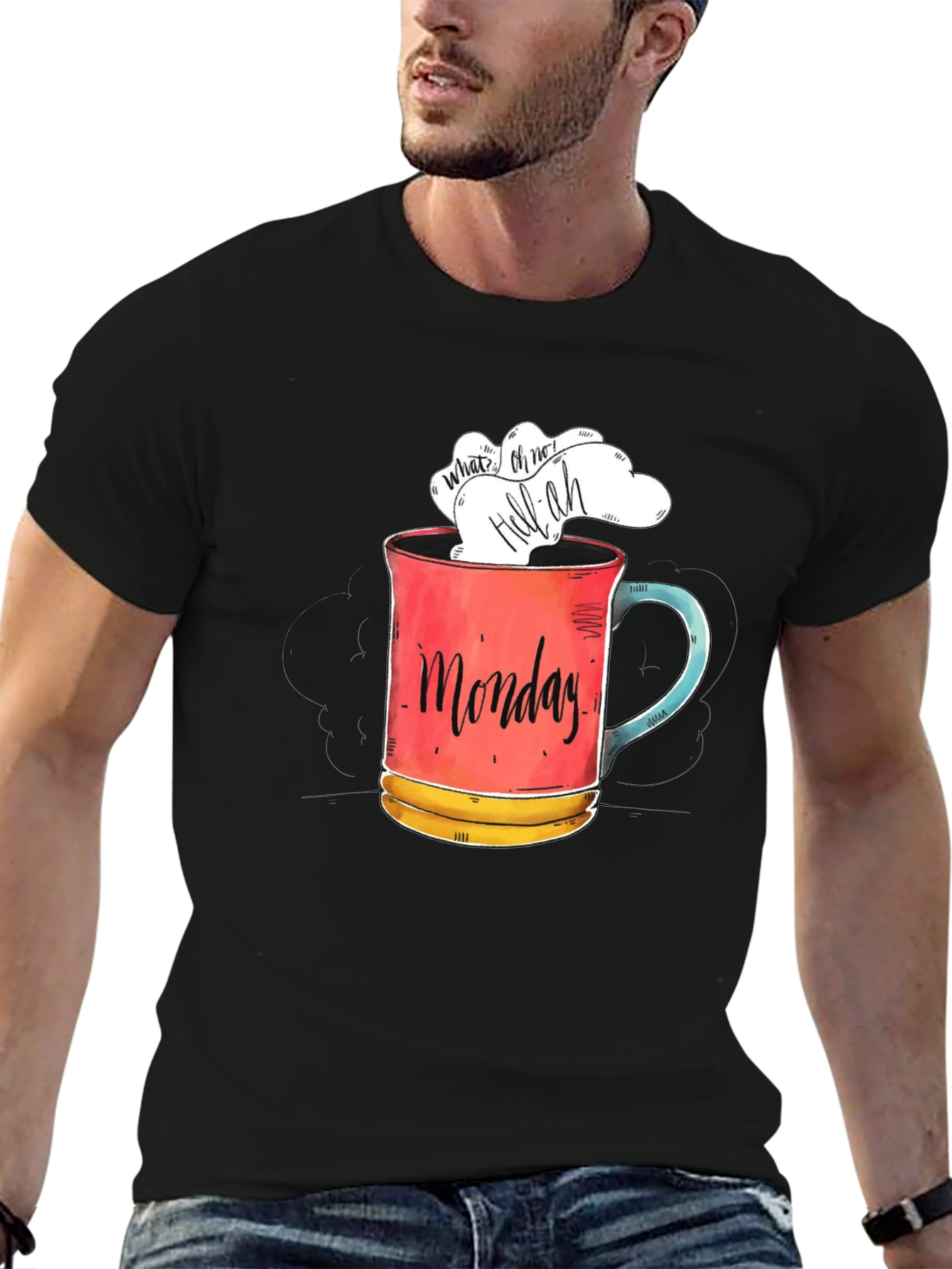 Monday Coffee Graphic Tee