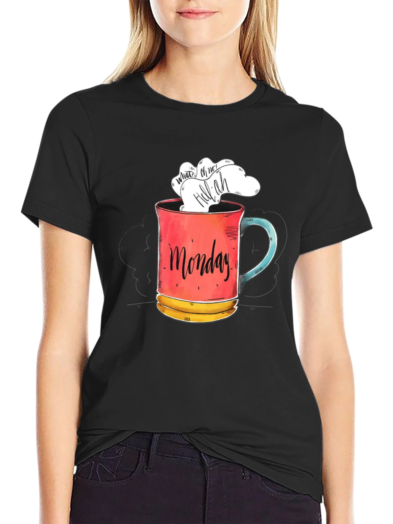 Monday Coffee Graphic Tee