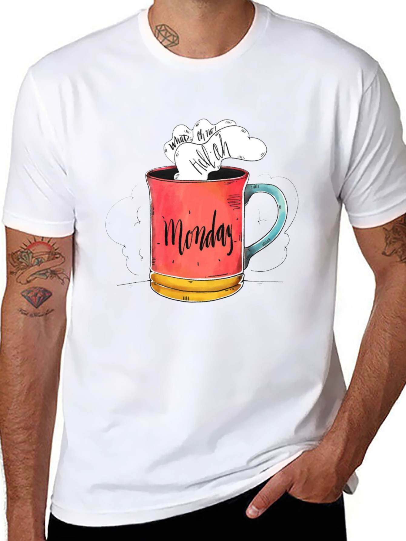 Monday Coffee Graphic Tee