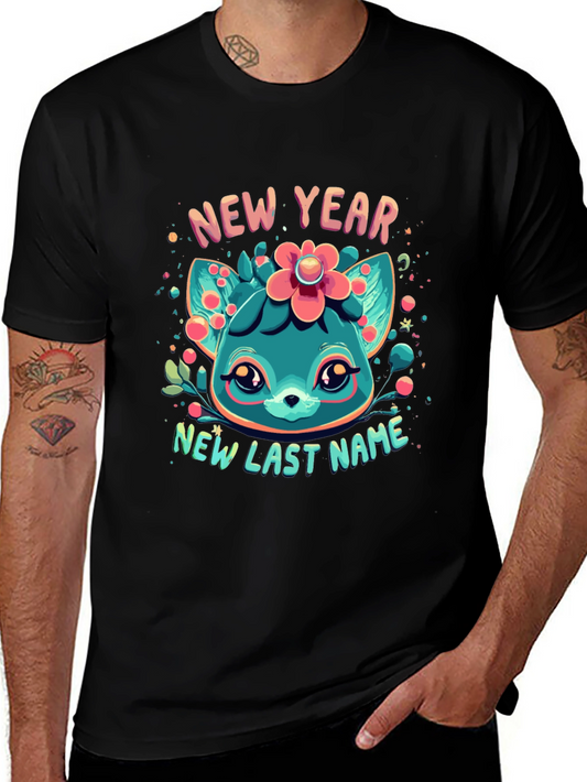 New Year New Last Name Graphic Tee