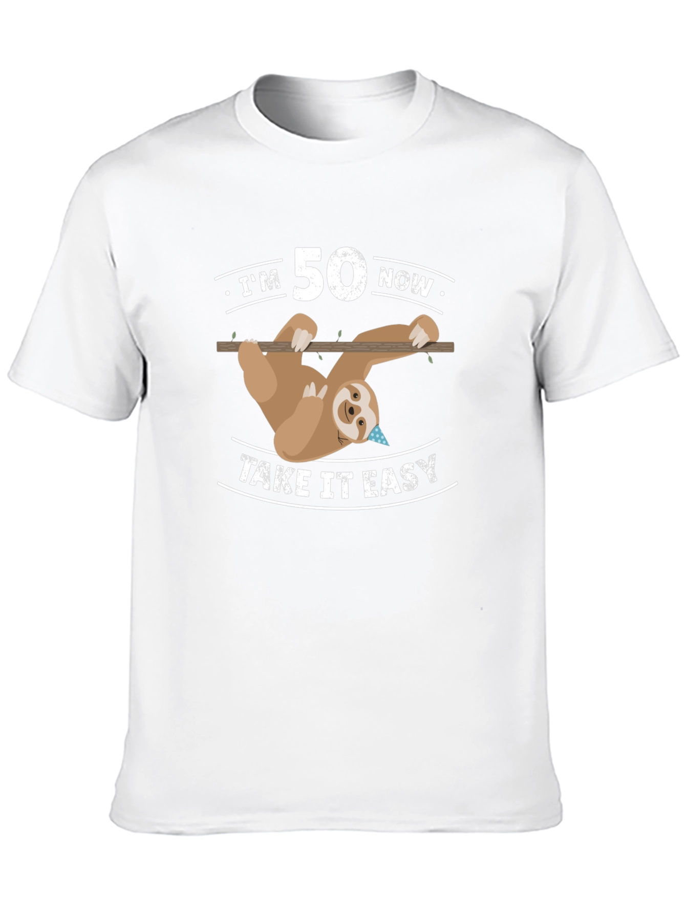 Funny 50th Birthday Sloth T-Shirt
