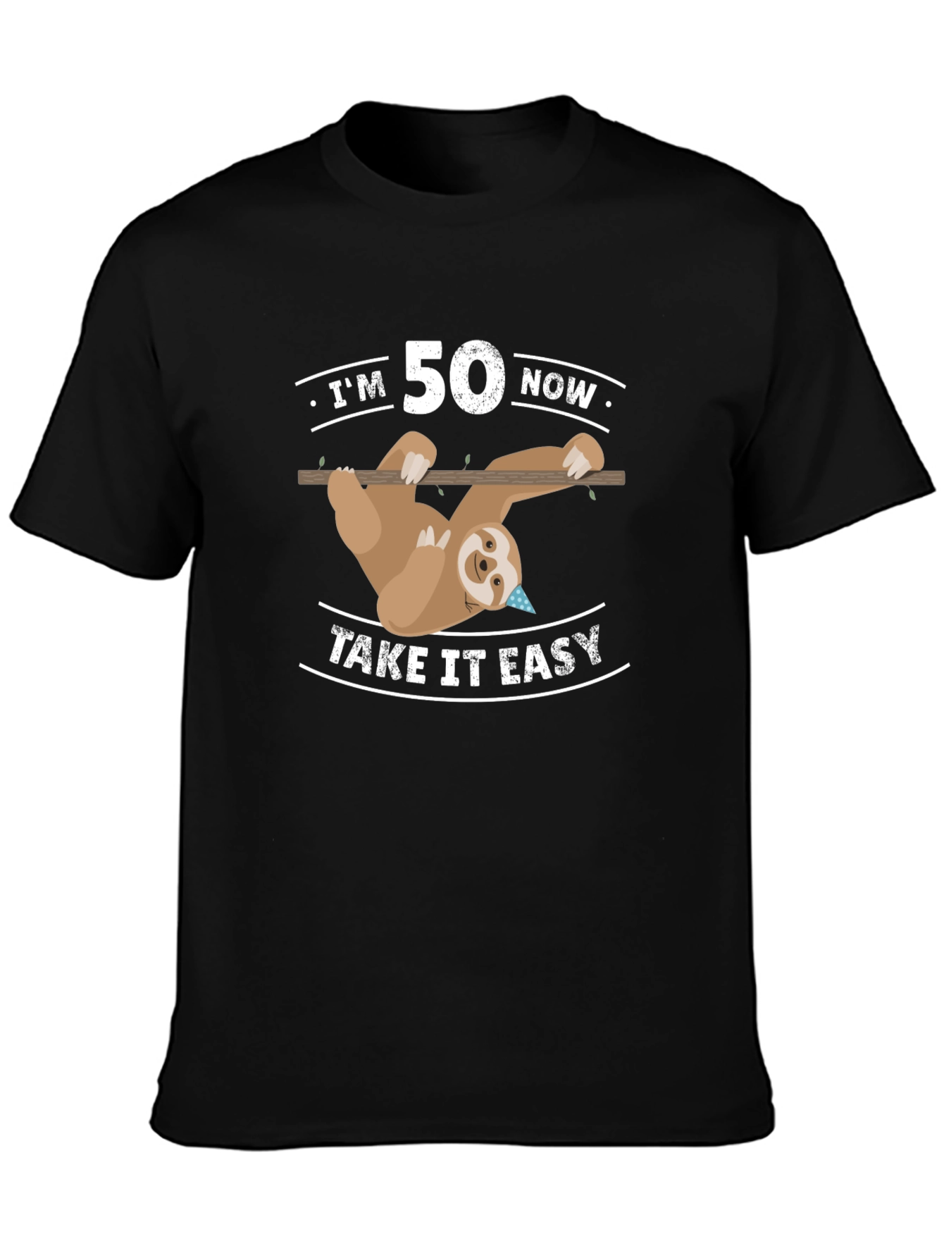 Funny 50th Birthday Sloth T-Shirt