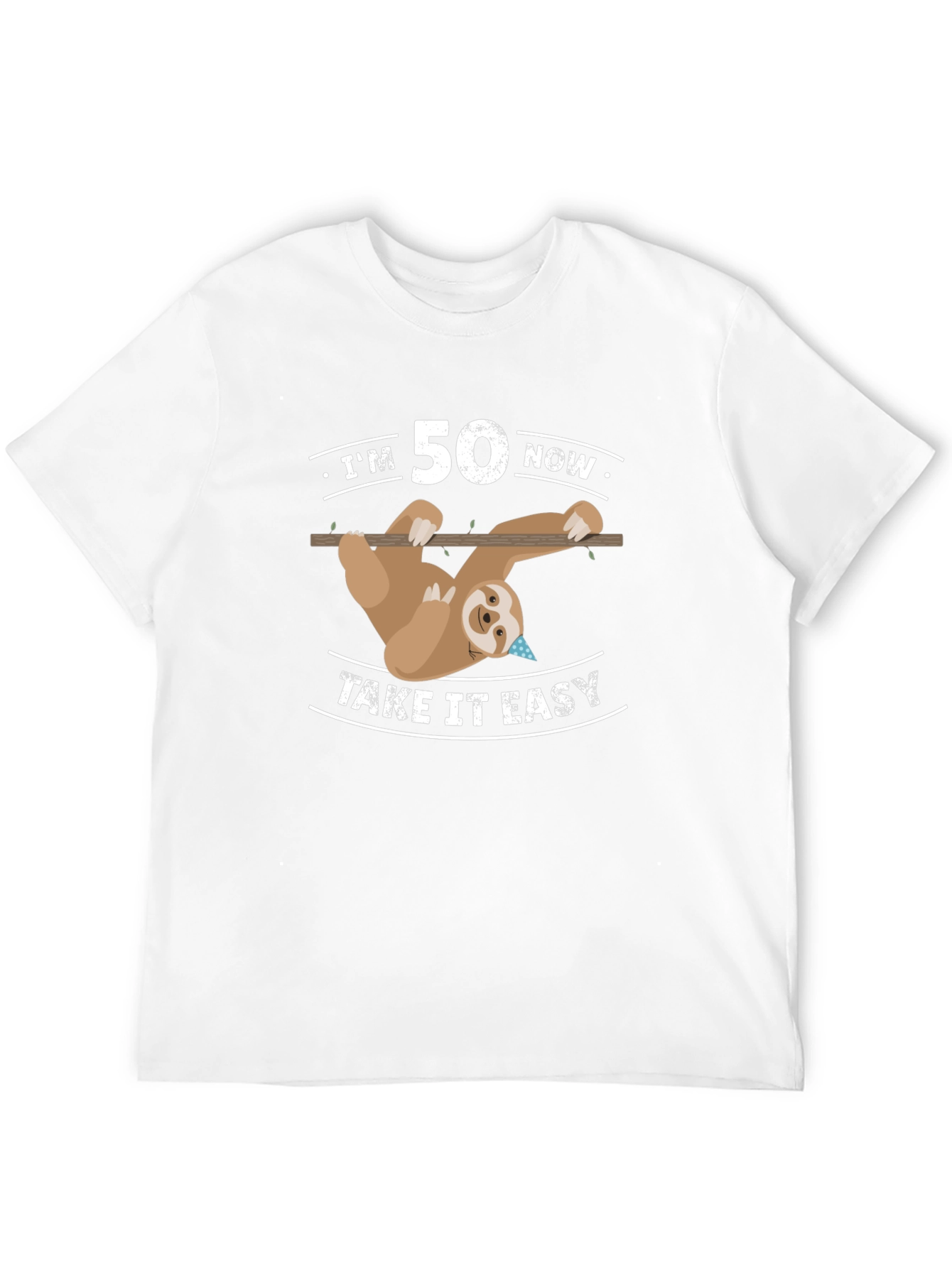 Funny 50th Birthday Sloth T-Shirt