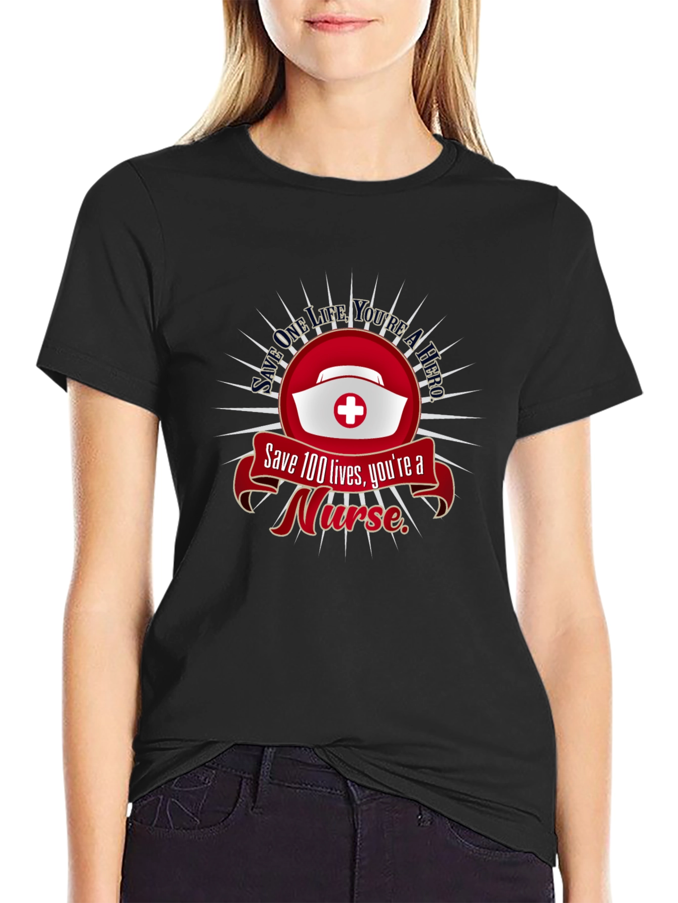 Nurse Hero T-Shirt: Save Lives Apparel