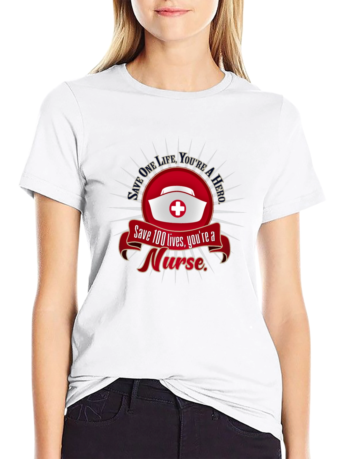 Nurse Hero T-Shirt: Save Lives Apparel