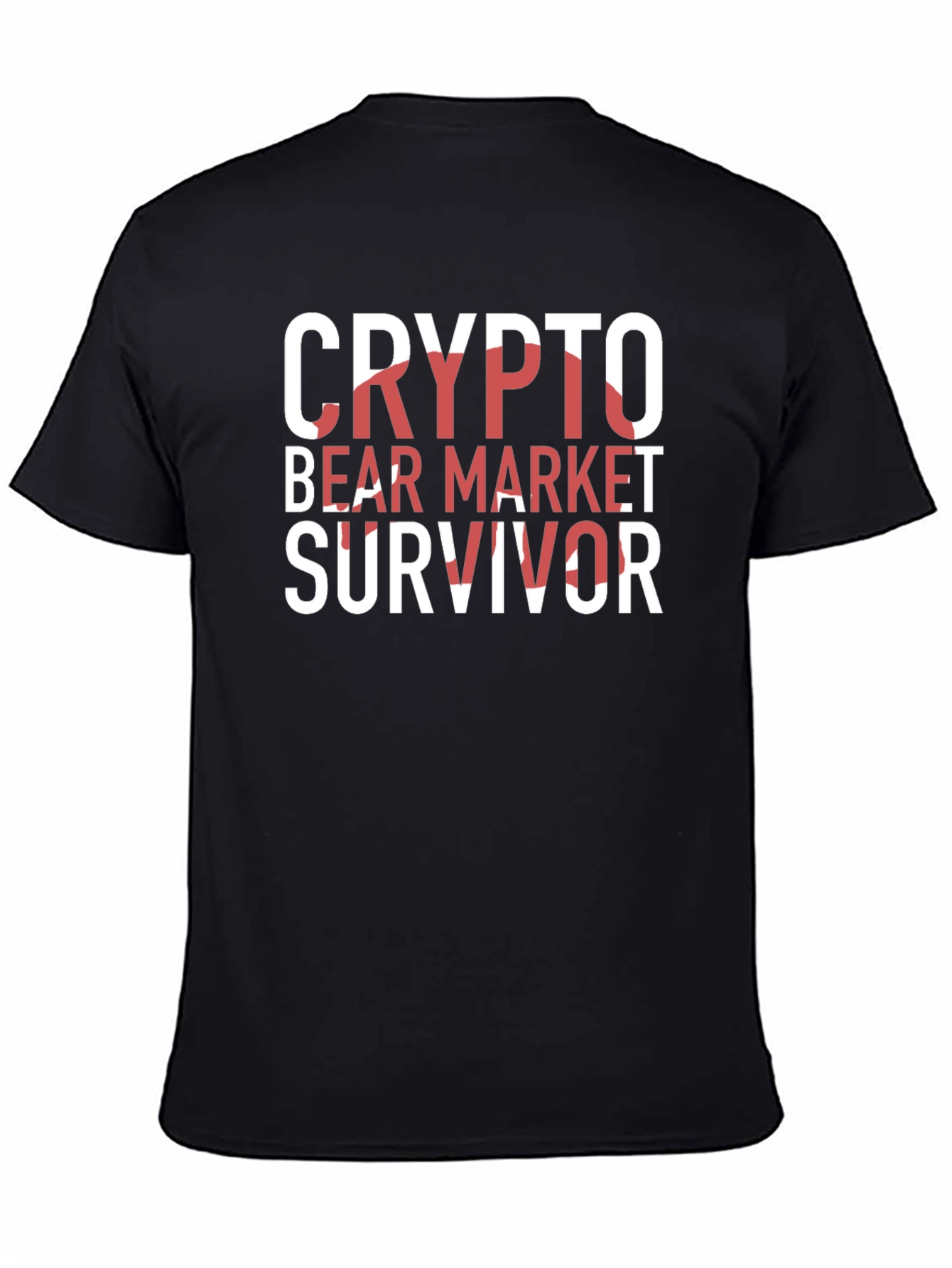 Crypto Bear Market Survivor Graphic Tee
