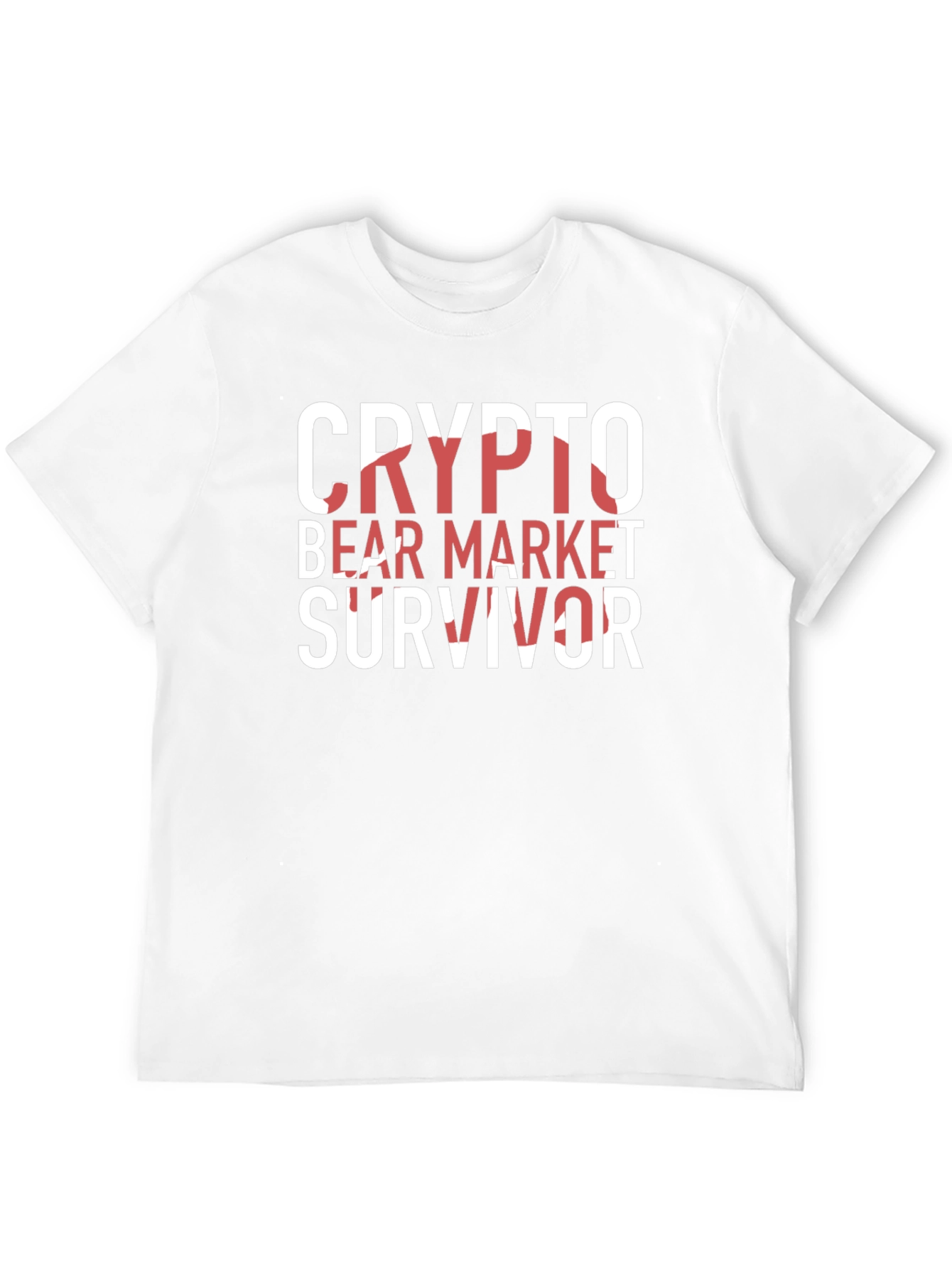 Crypto Bear Market Survivor Graphic Tee