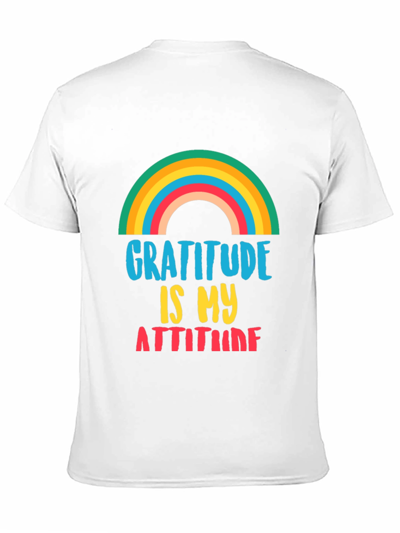 Gratitude is My Attitude Black T-Shirt
