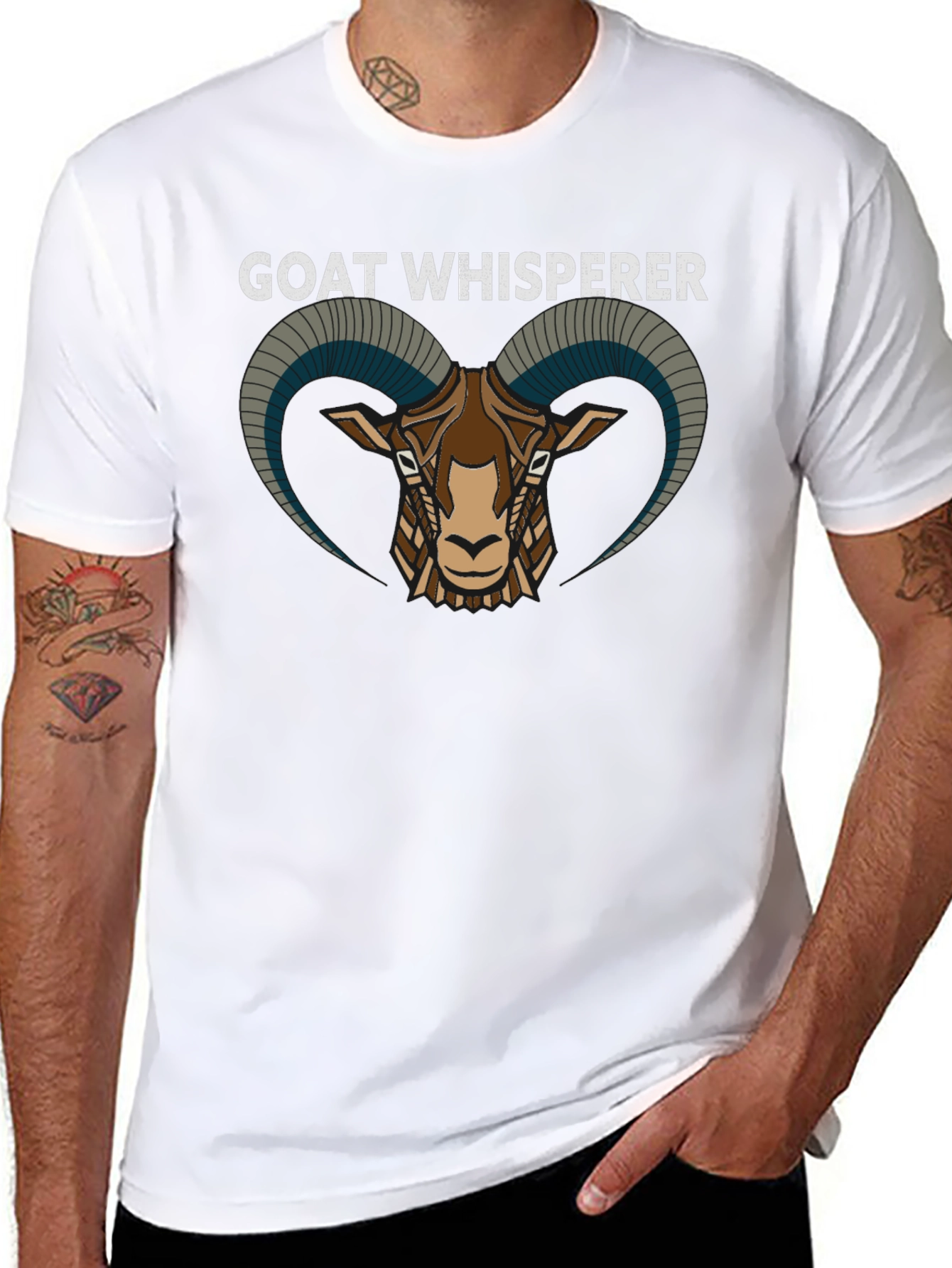 Goat Whisperer Graphic T-Shirt
